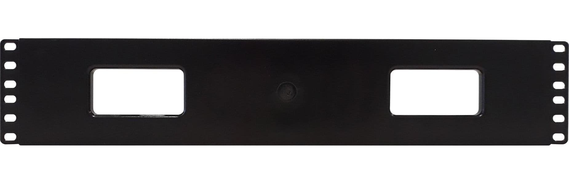 Pannello Passacavi 19'' 2U con Coperchio - 12