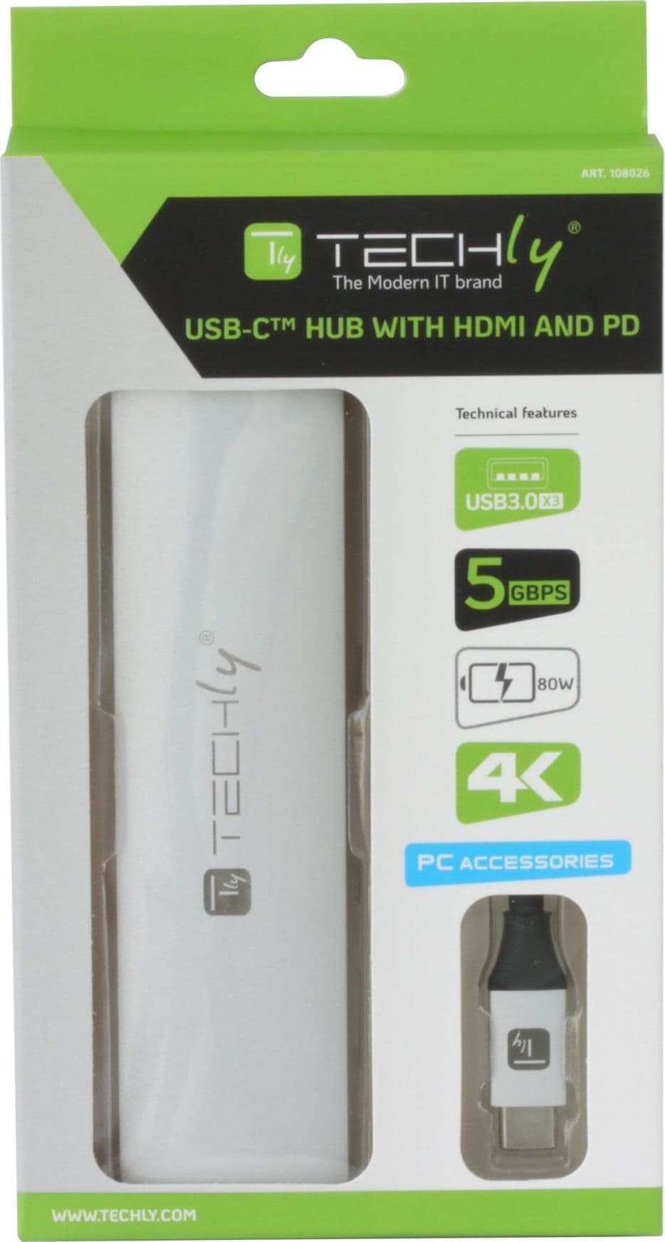 Hub USB-C&trade SuperSpeed 3 Porte USB3.2 con HDMI 4K e PD - 13