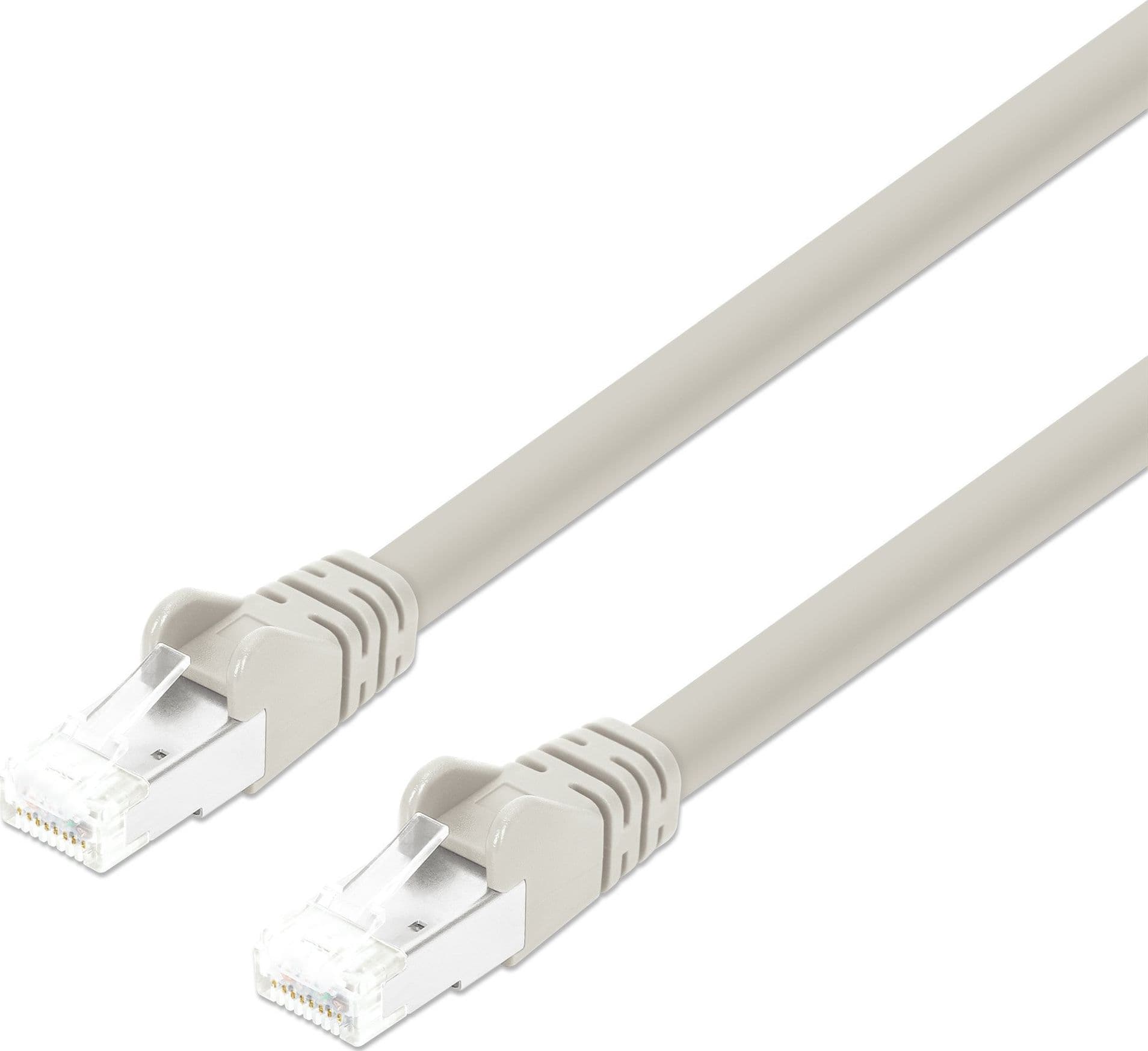 Cavo di rete Patch in rame Cat.8.1 SFTP LSZH 2m Grigio - 12