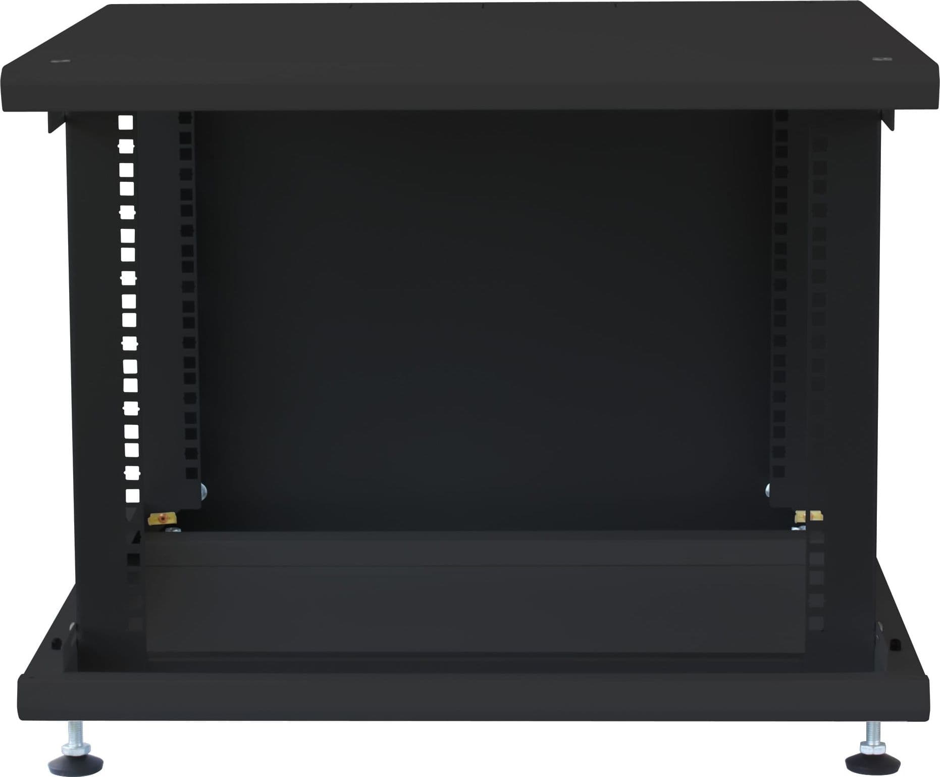 Armadio Rack 19'' ideale per Accumulatori Fotovoltaico 8U P600mm Nero - 11