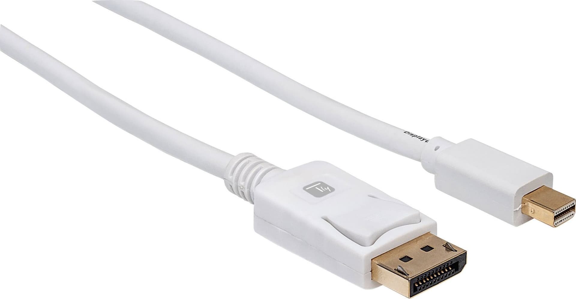 Cavo Mini DisplayPort Maschio a DisplayPort Maschio 4K 60Hz 3 metri Bianco - 10