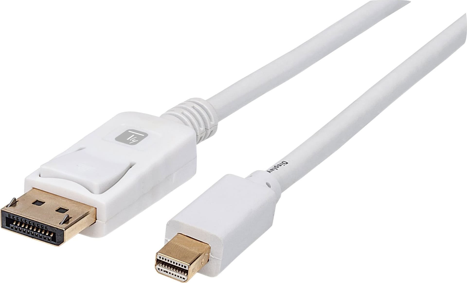 Cavo Mini DisplayPort Maschio a DisplayPort Maschio 4K 60Hz 3 metri Bianco - 9