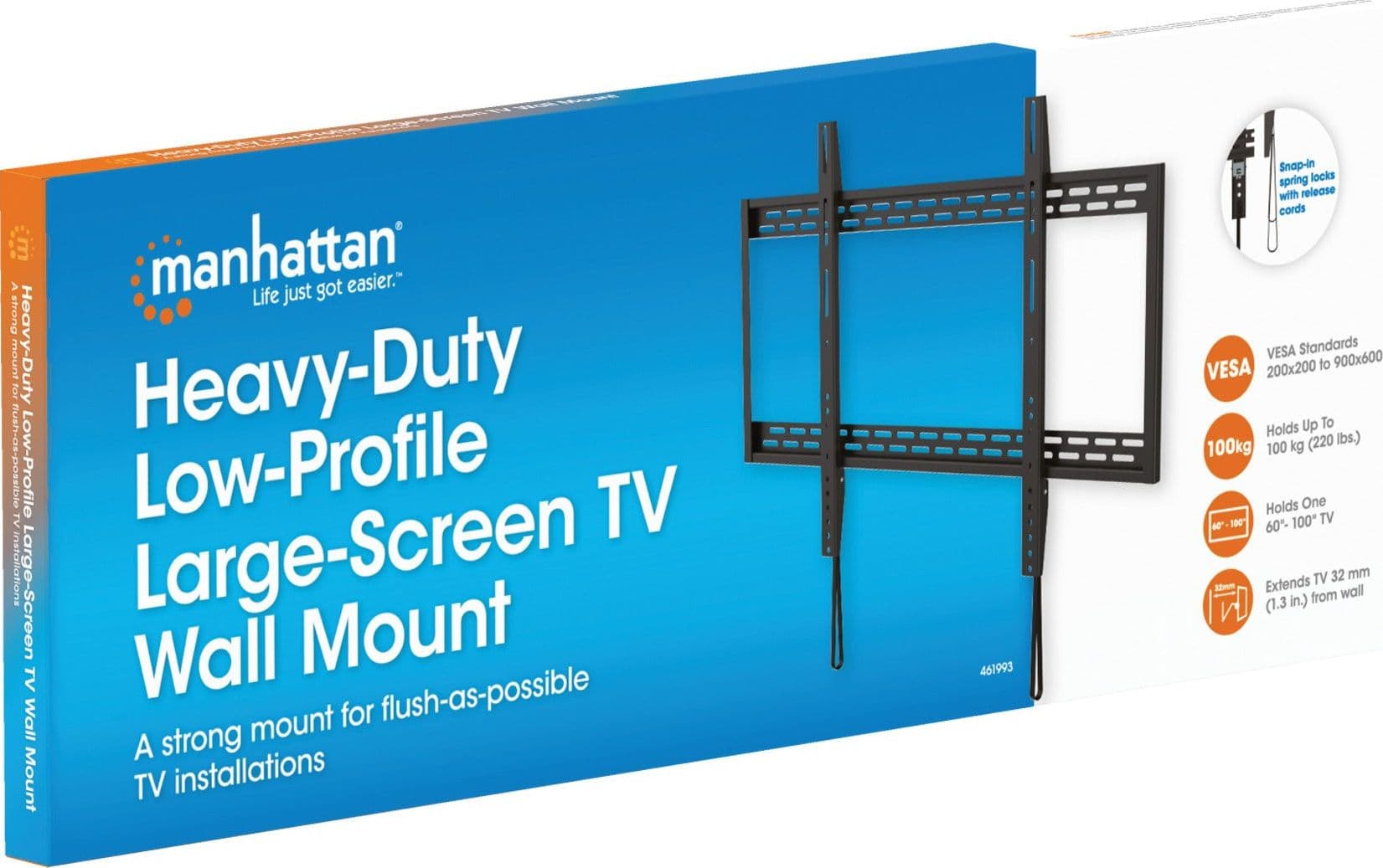 Staffa a Muro Slim Fissa TV LED LCD 60-100'' - 13