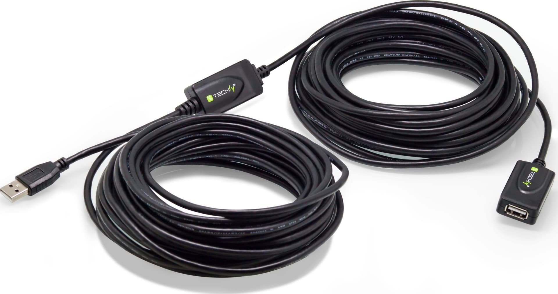 Cavo Prolunga Attivo Extender USB Hi Speed Estensore di Segnale 5m Nero - 14