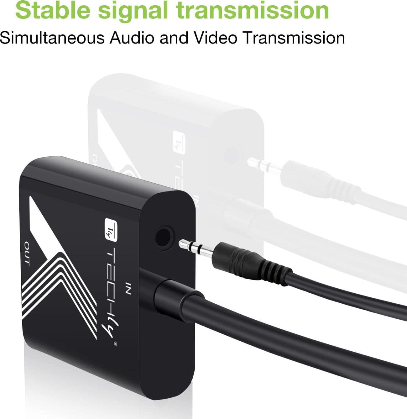 Cavo Convertitore Adattatore da HDMI&trade a VGA 1920x1200 a 60Hz con Audio 3.5'' - 10