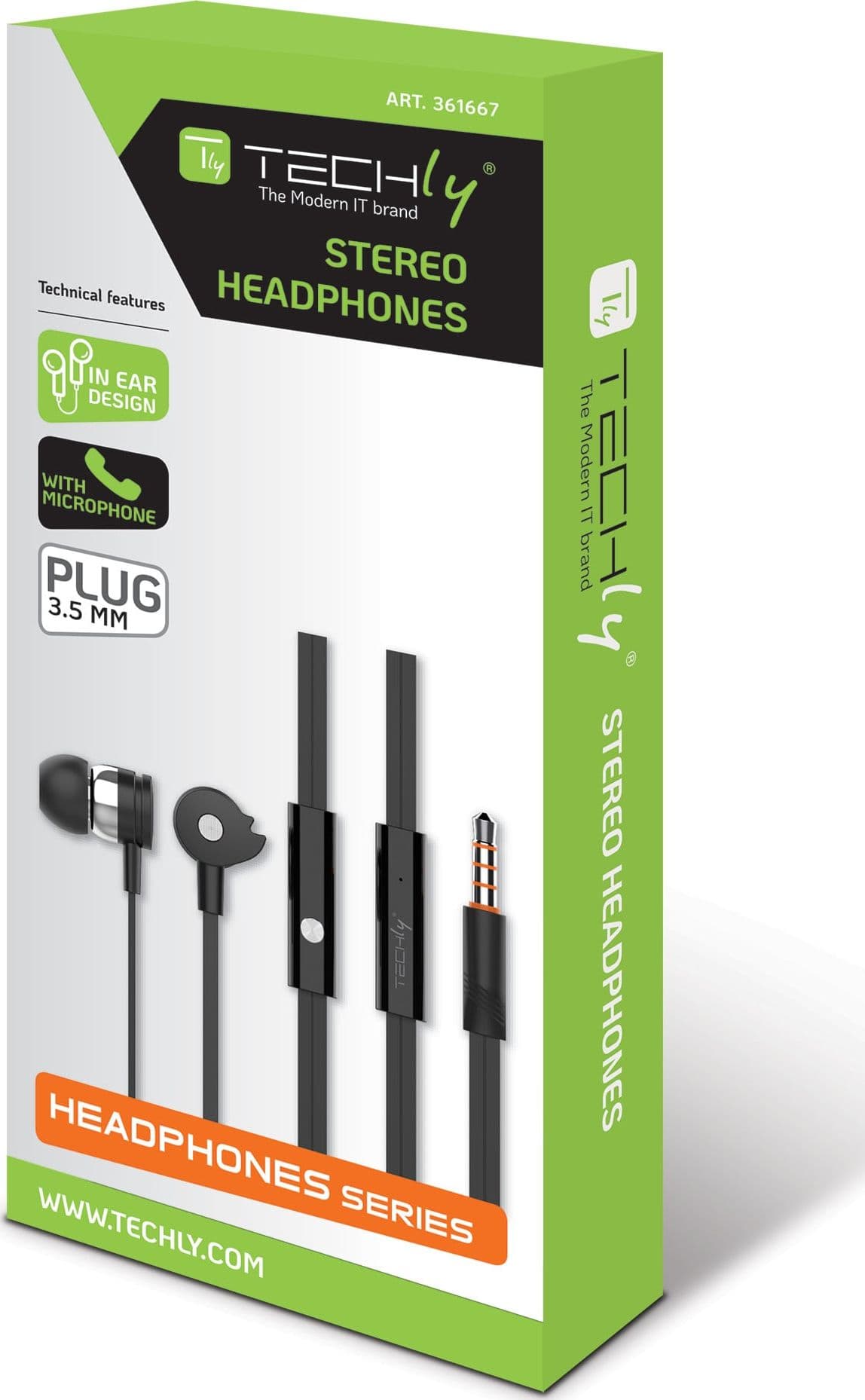 Auricolari Stereo In-Ear con microfono Neri - 14