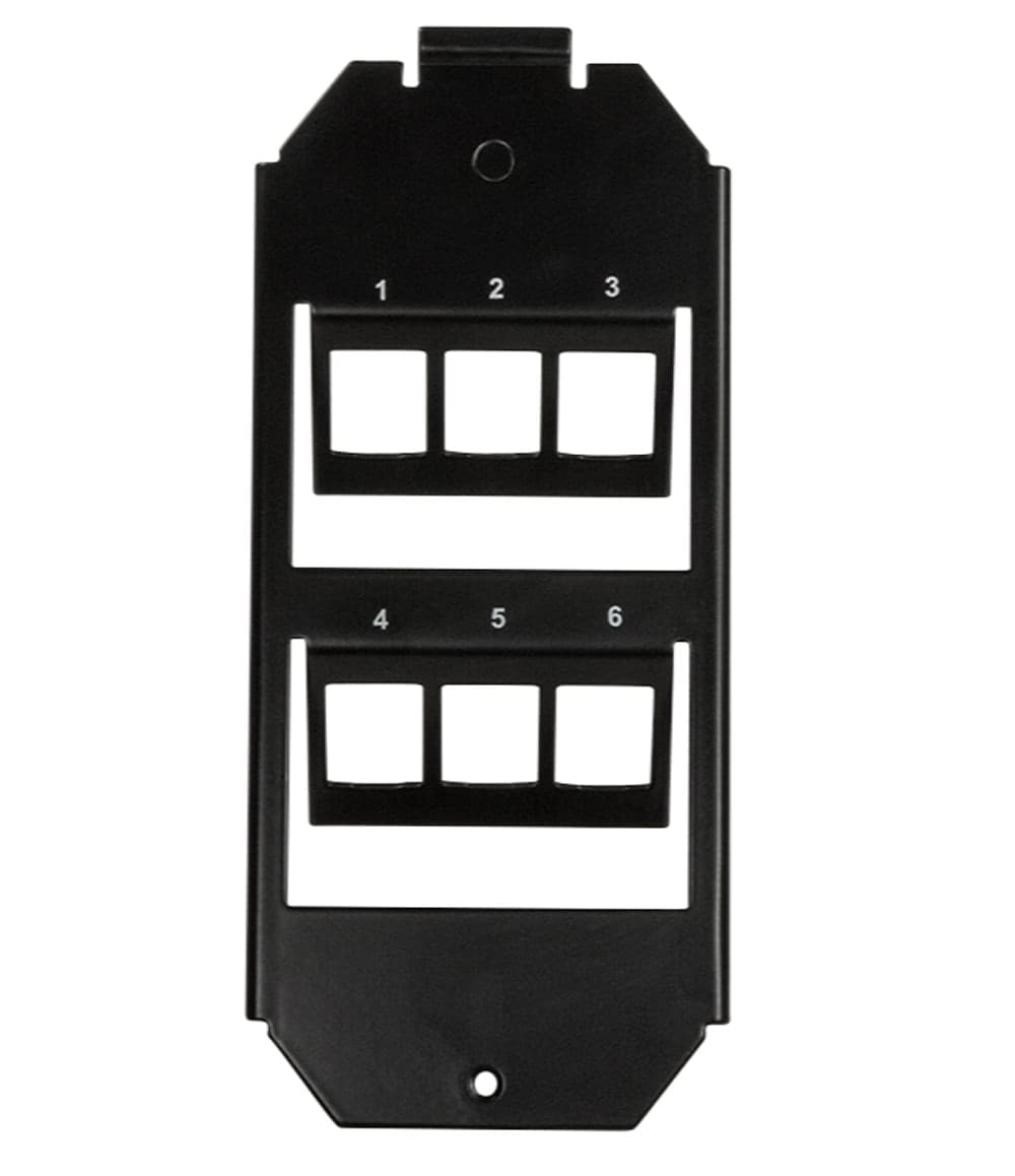 Modulo 6 Keystone per Scatola Derivazione 165 mm - 12