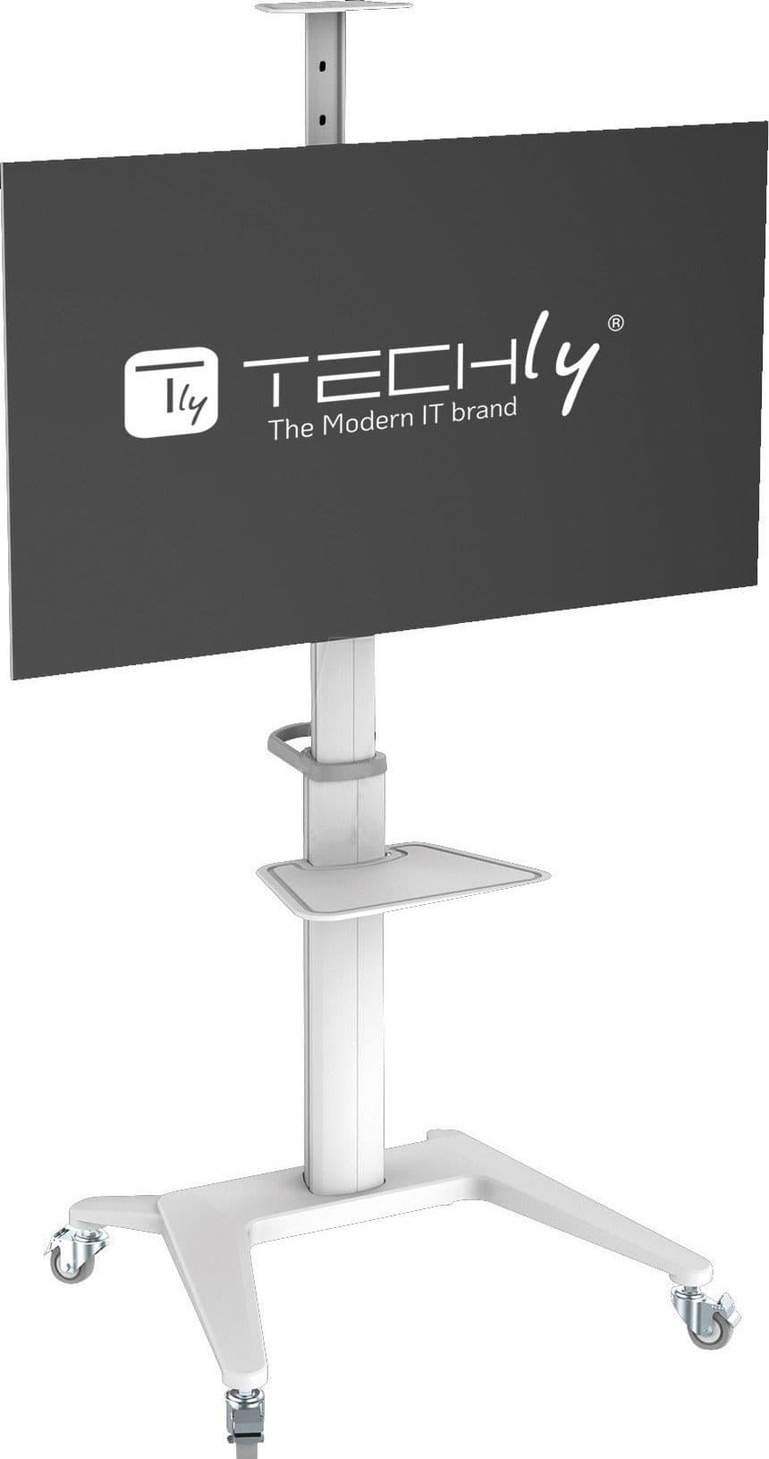 Supporto da Pavimento per TV da 37'' a 70'' Bianco - 4
