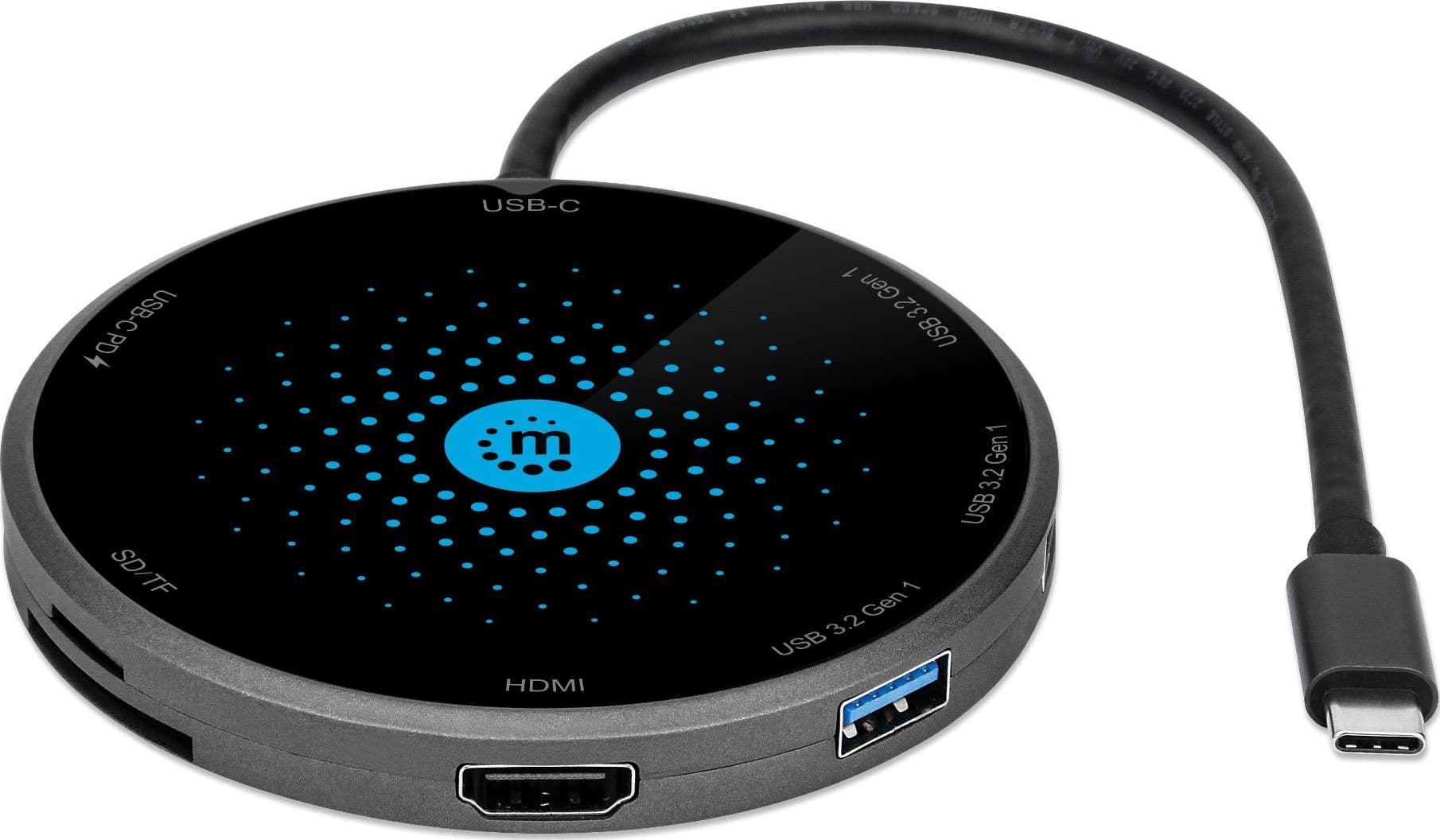 Docking Station USB-C&trade 8-in-1 con Pad di Ricarica Wireless - 10