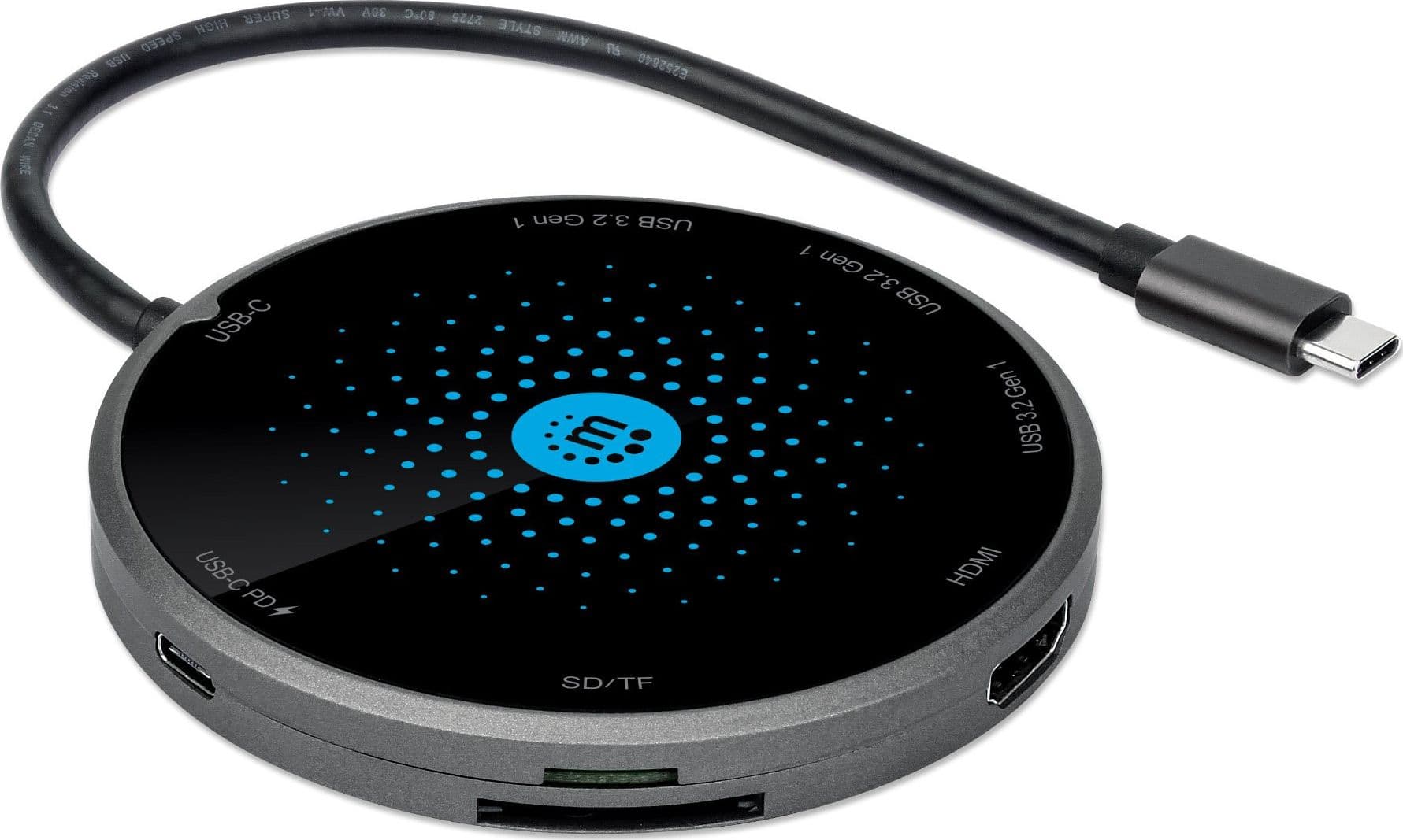 Docking Station USB-C&trade 8-in-1 con Pad di Ricarica Wireless - 4