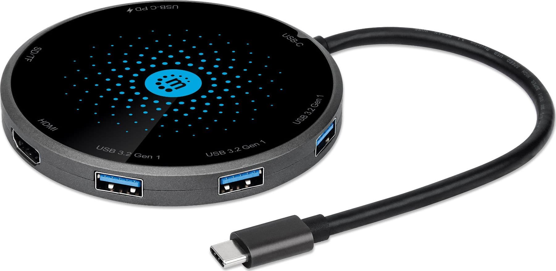 Docking Station USB-C&trade 8-in-1 con Pad di Ricarica Wireless - 5
