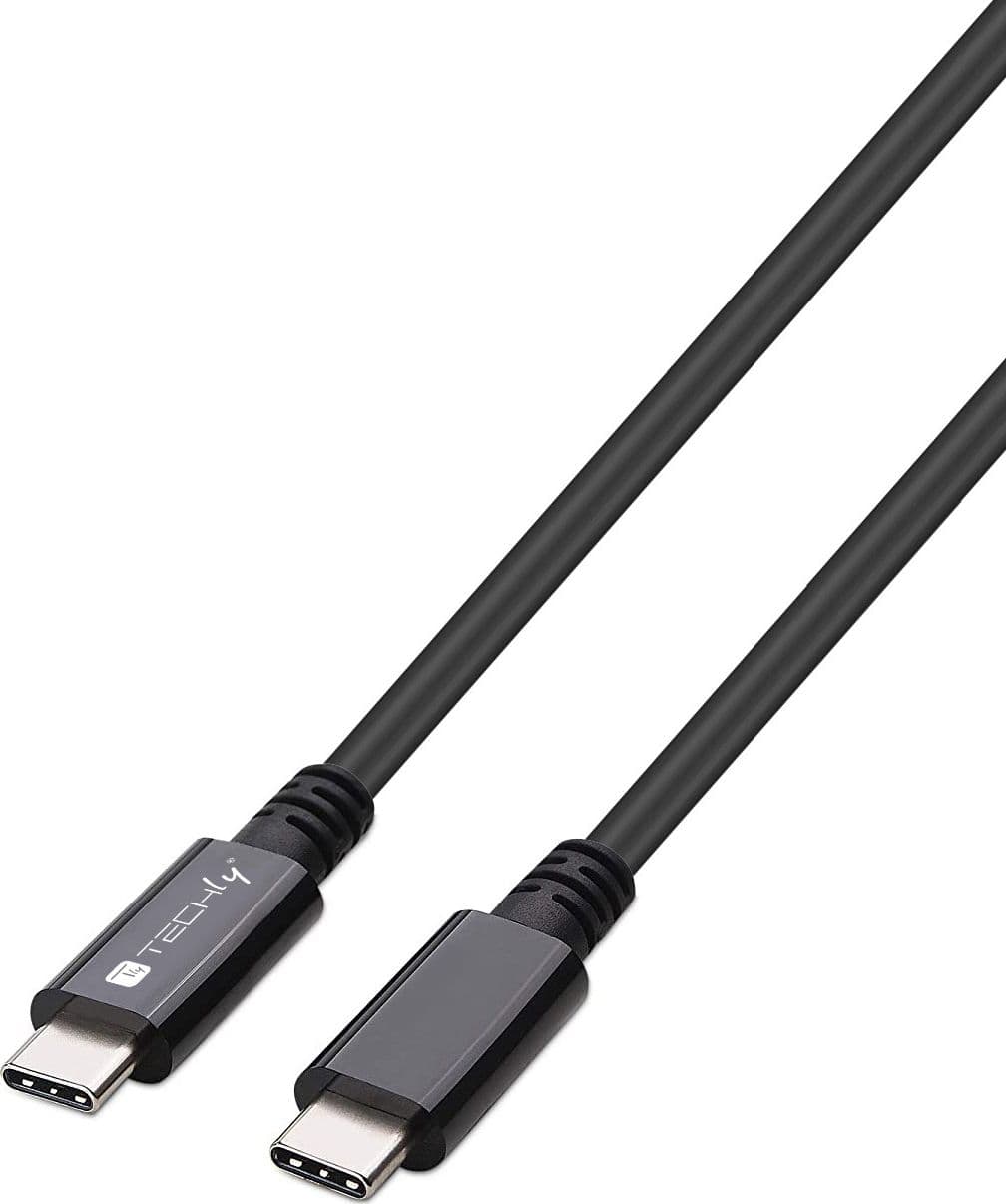 Cavo USB 4 Gen 3 Type-C&trade Thunderbolt M/M E-Mark 8K 40Gbps 100W PD 0,8m Nero - 14