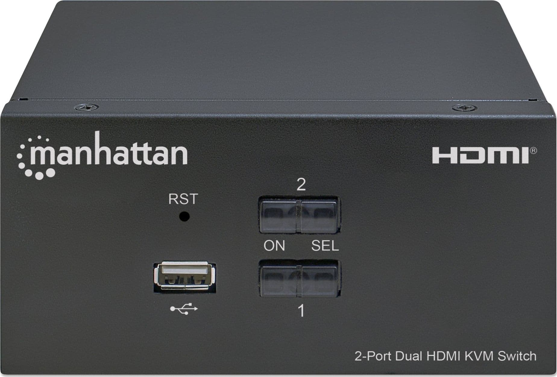 Switch KVM HDMI 2 porte Doppio monitor - 13