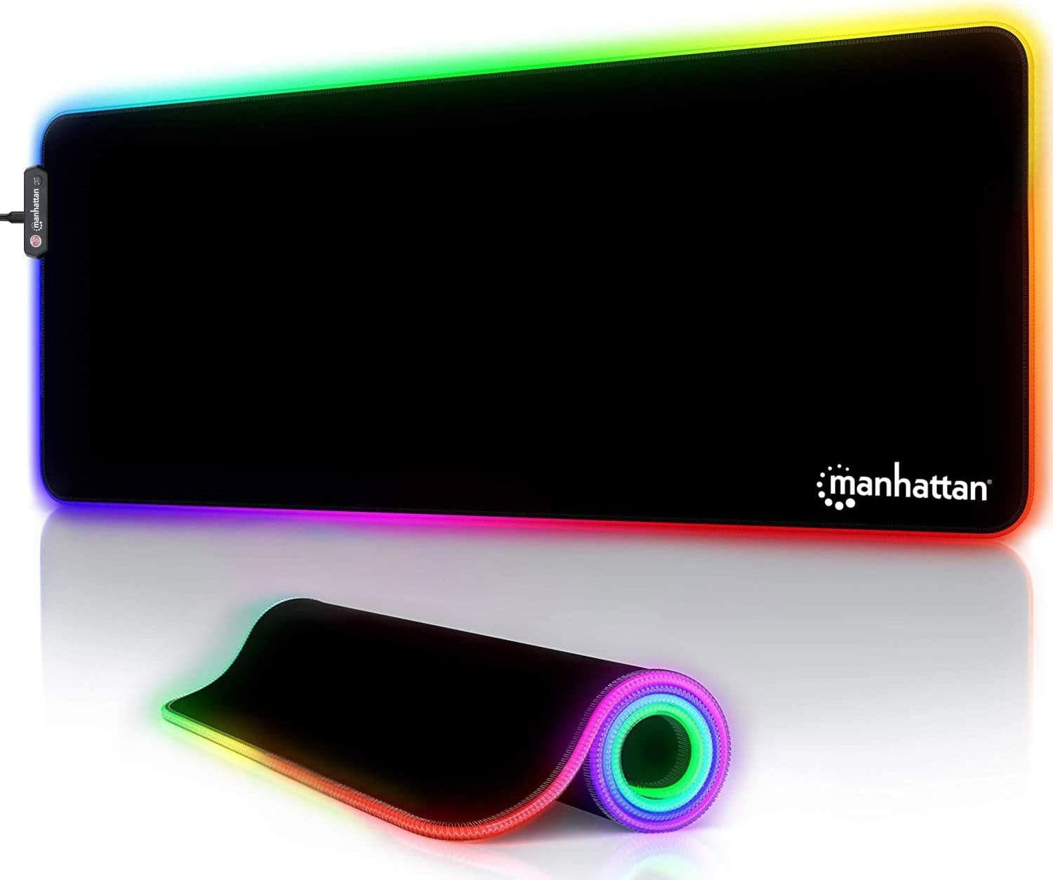 Tappetino Mouse Gaming XXL Illuminazione LED Effetti Luce RGB - 13