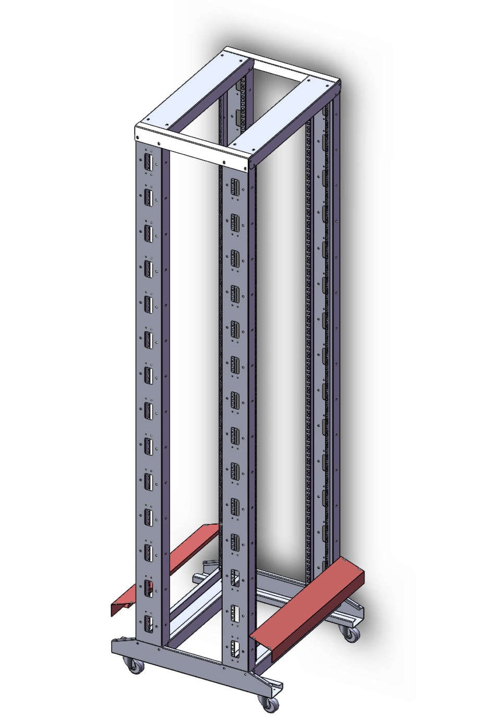 Copertura Base per Armadio Open Frame I-CASE OF-2029BK - 8