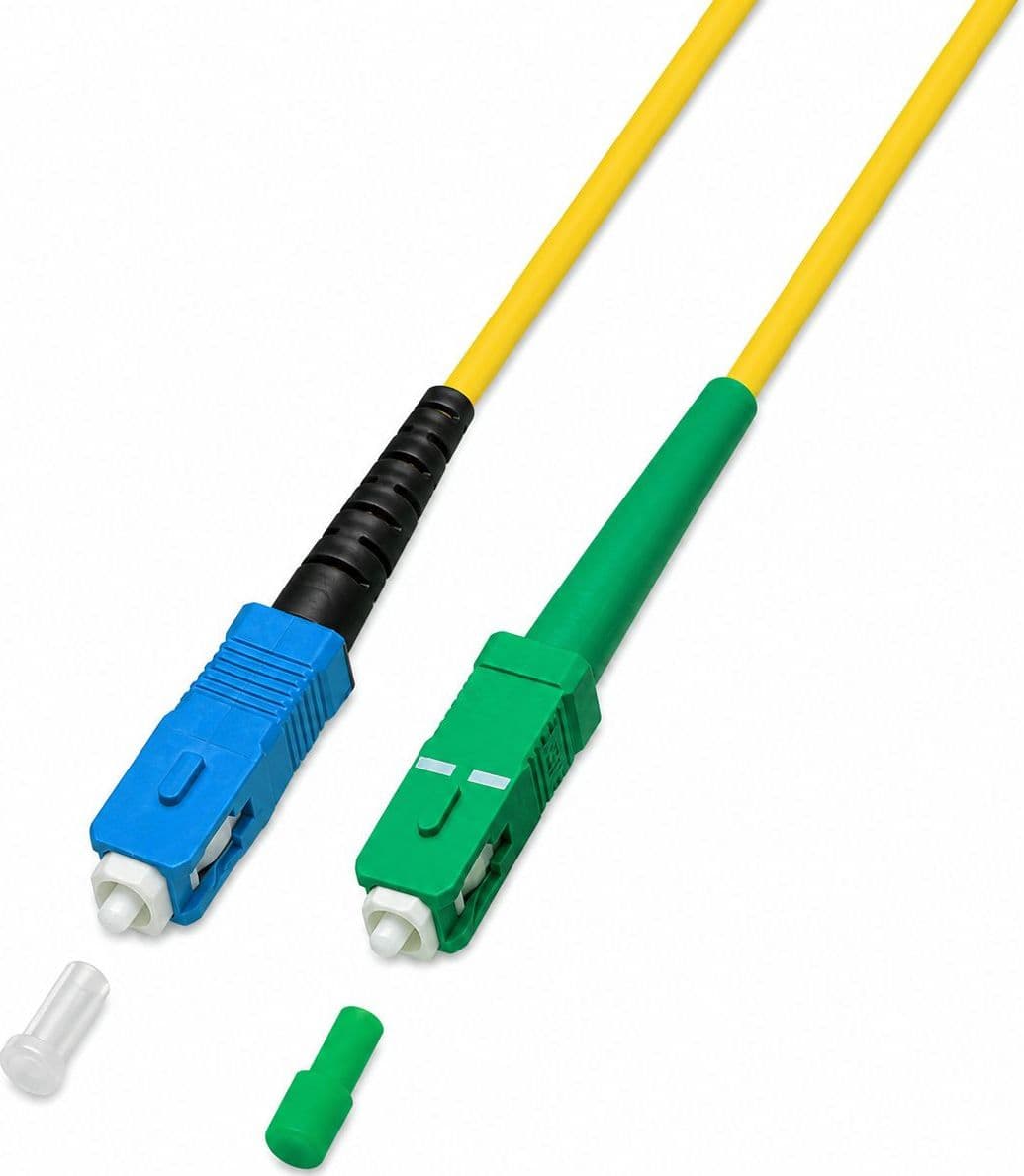Cavo Fibra Ottica Monomodale OS2 SC-APC/SC-UPC 9/125 3 metri - 11