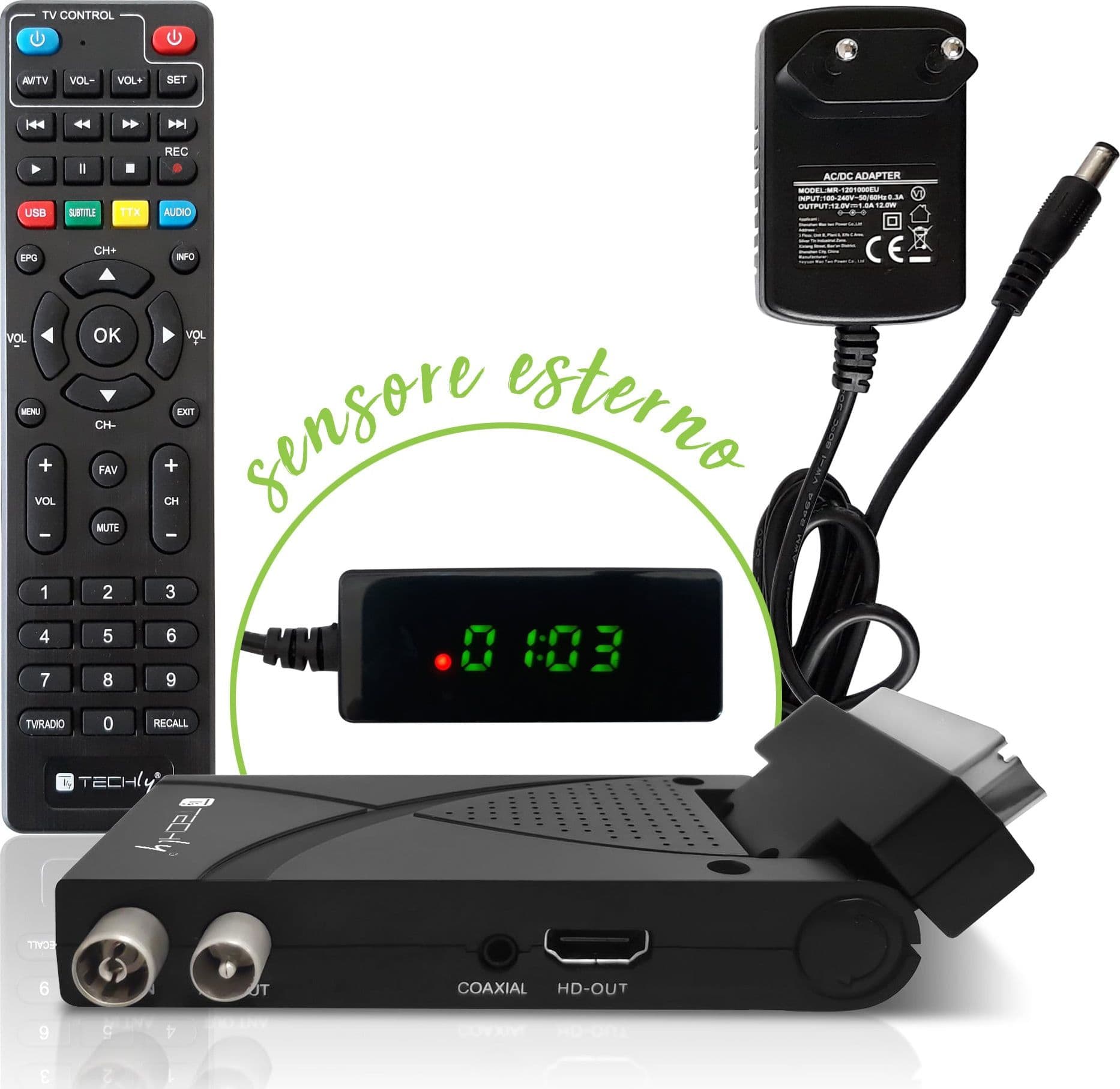 Telecomando Universale Sostitutivo per Decoder Digitale Terrestre - 10