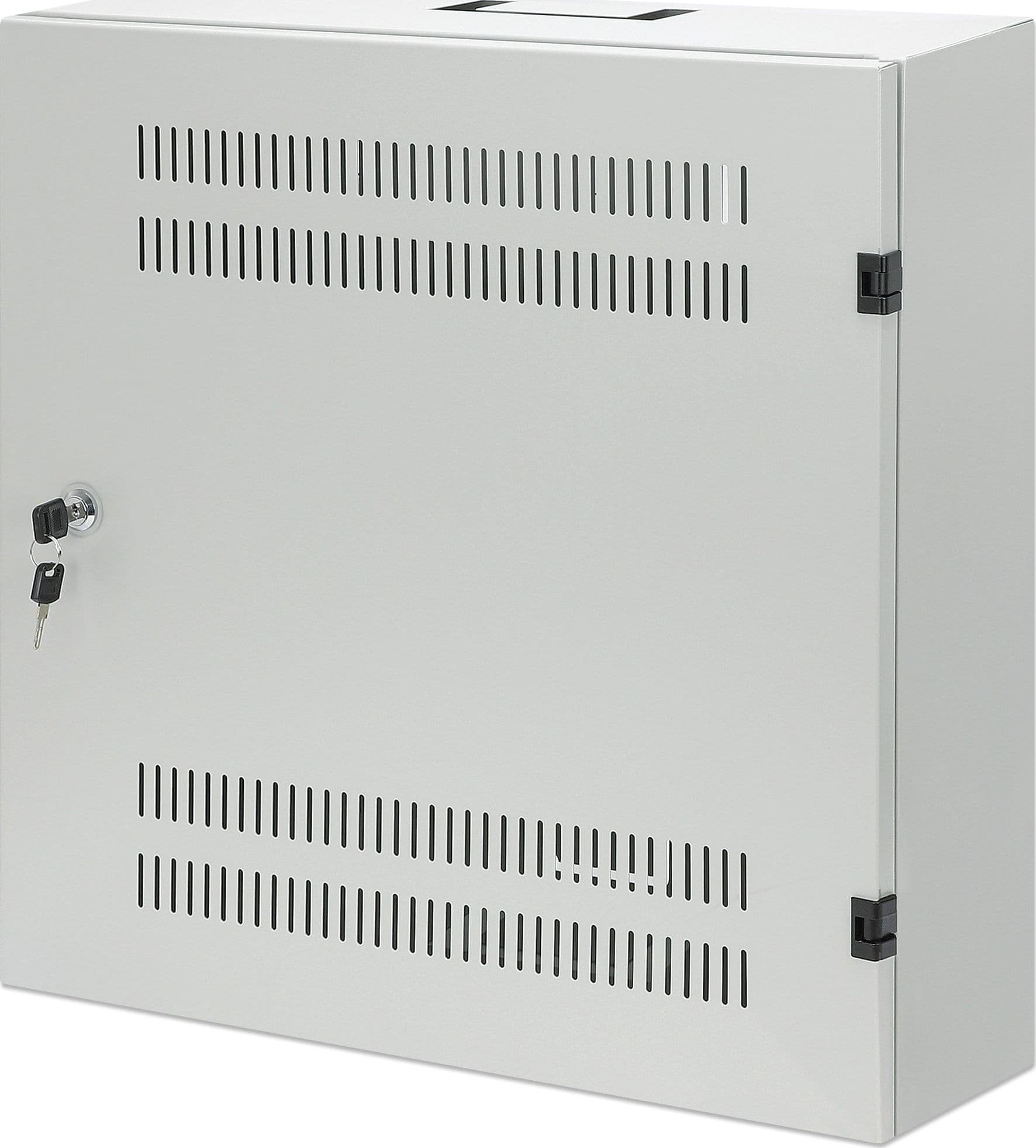 Armadio 19'' a muro a basso profilo con montanti orizzontali 4U e verticali 2U - 17