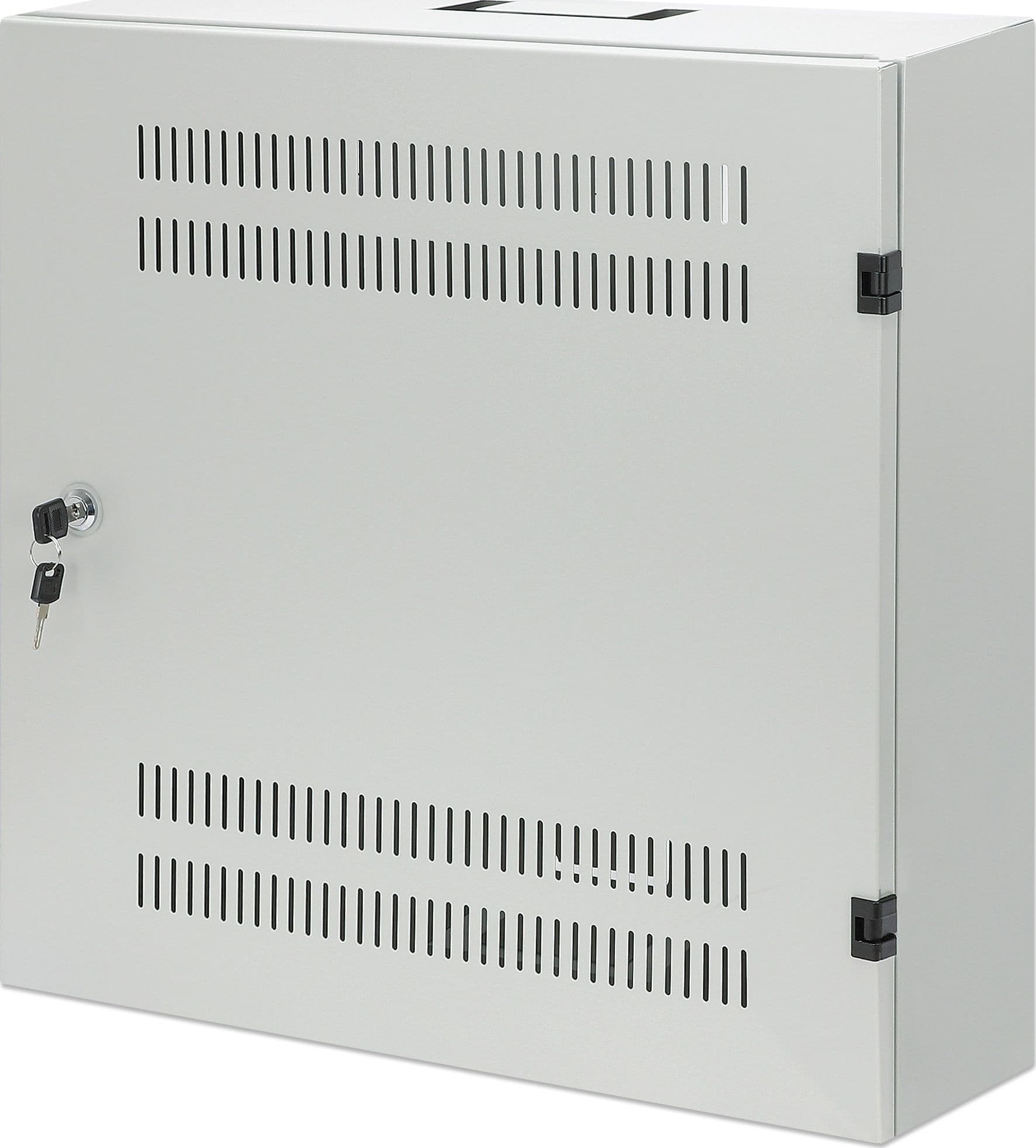 Armadio 19'' a muro a basso profilo con montanti orizzontali 4U e verticali 2U - 9