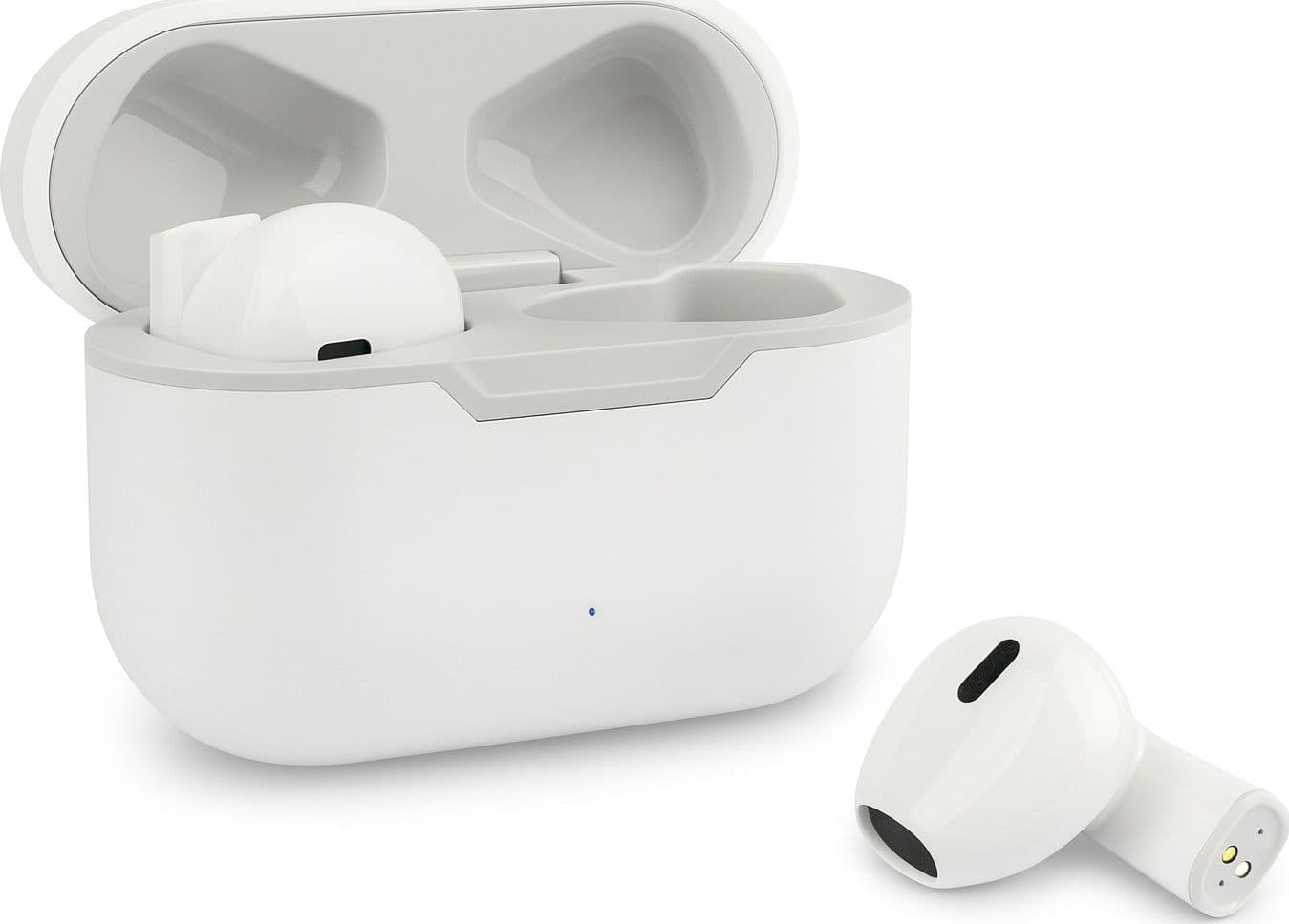 Auricolari Wireless BT V5.1 RIVA con Custodia di Ricarica Bianco - 10