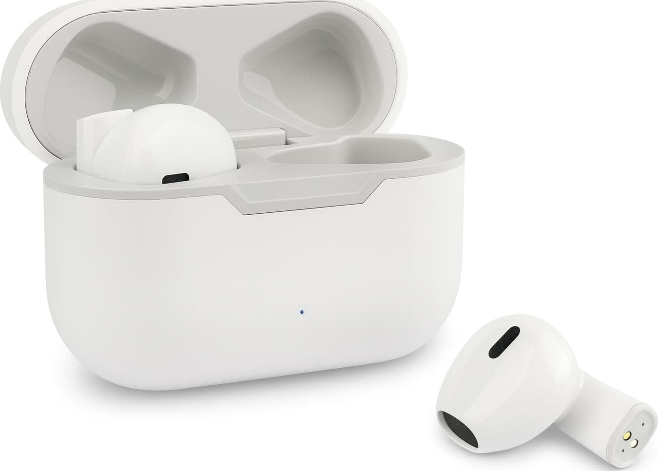 Auricolari Wireless BT V5.1 RIVA con Custodia di Ricarica Bianco - 9