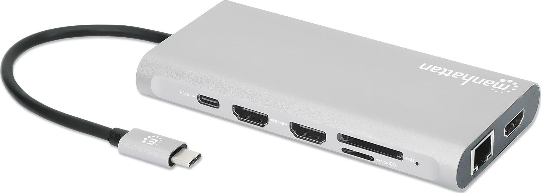 Docking Station USB-C&trade PD 12-in-1 5 Porte USB SD e MicroSD HDMI con MST 4K - 15