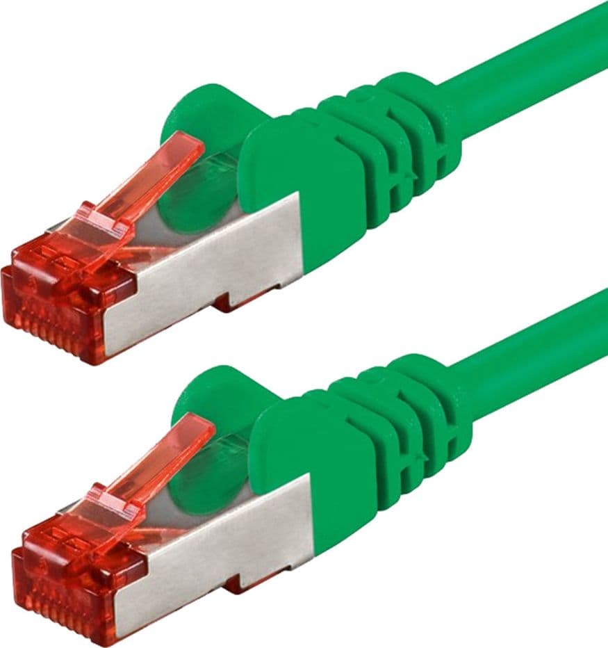 Cavo di rete Patch in rame Cat. 6 Verde SFTP LSZH 1,5m - 6