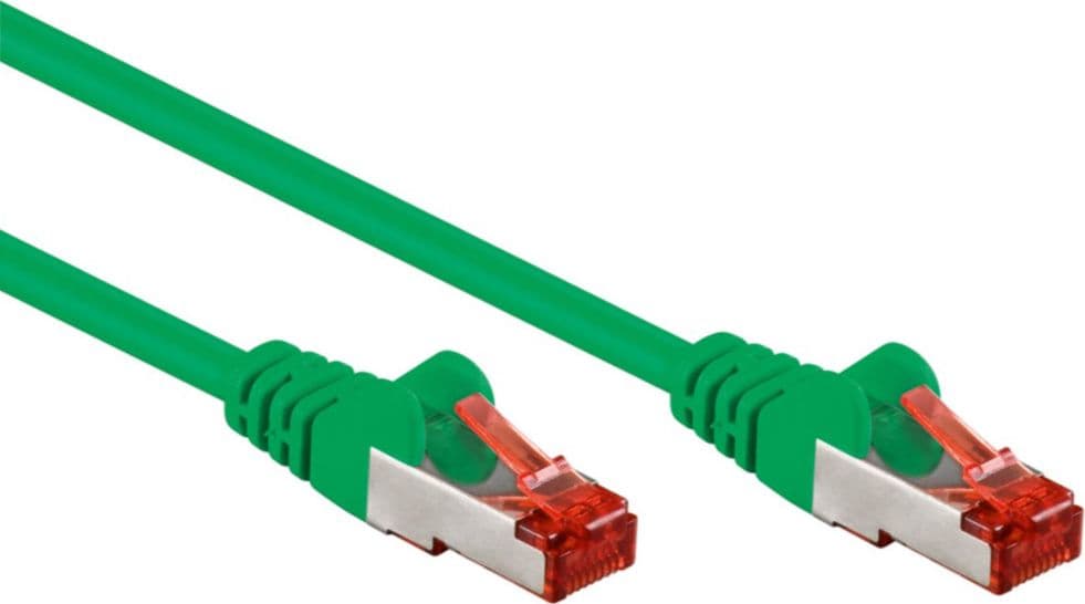 Cavo di rete Patch in rame Cat. 6 Verde SFTP LSZH 1,5m - 8