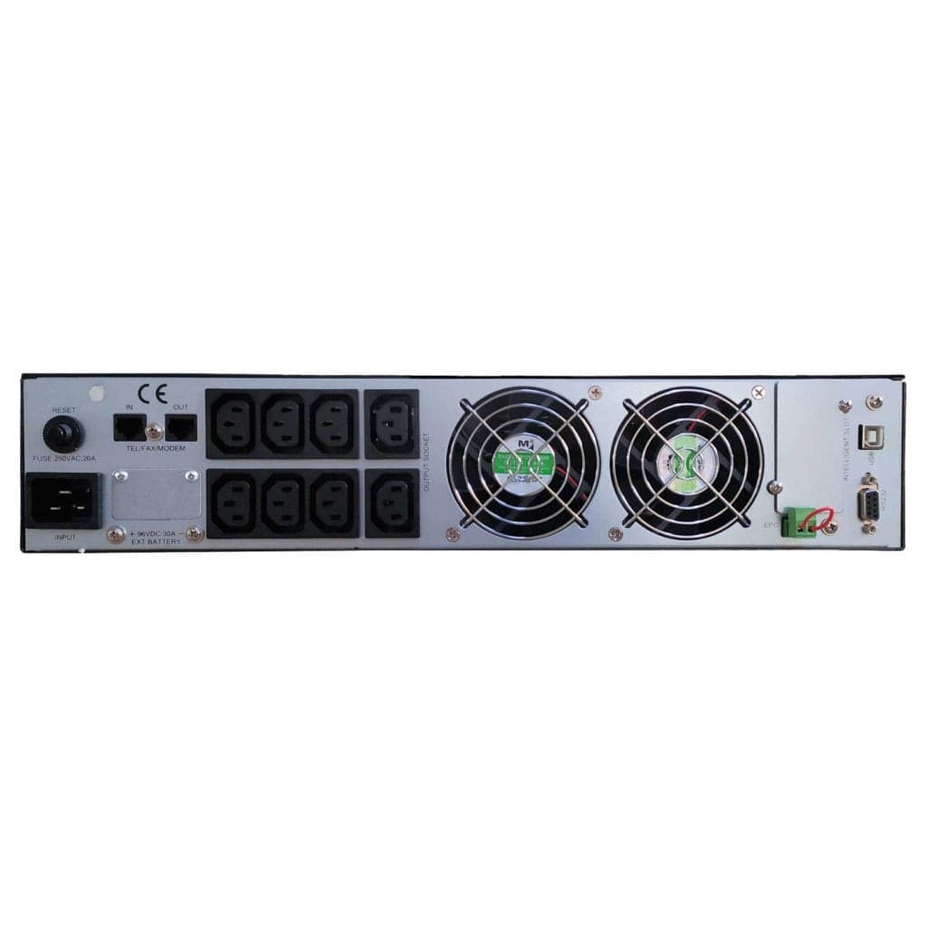 Gruppo di Continuit&agrave UPS 3000VA 2700W OnLine Doppia Conversione Tower/Rack con Batterie Hot Swap - 11