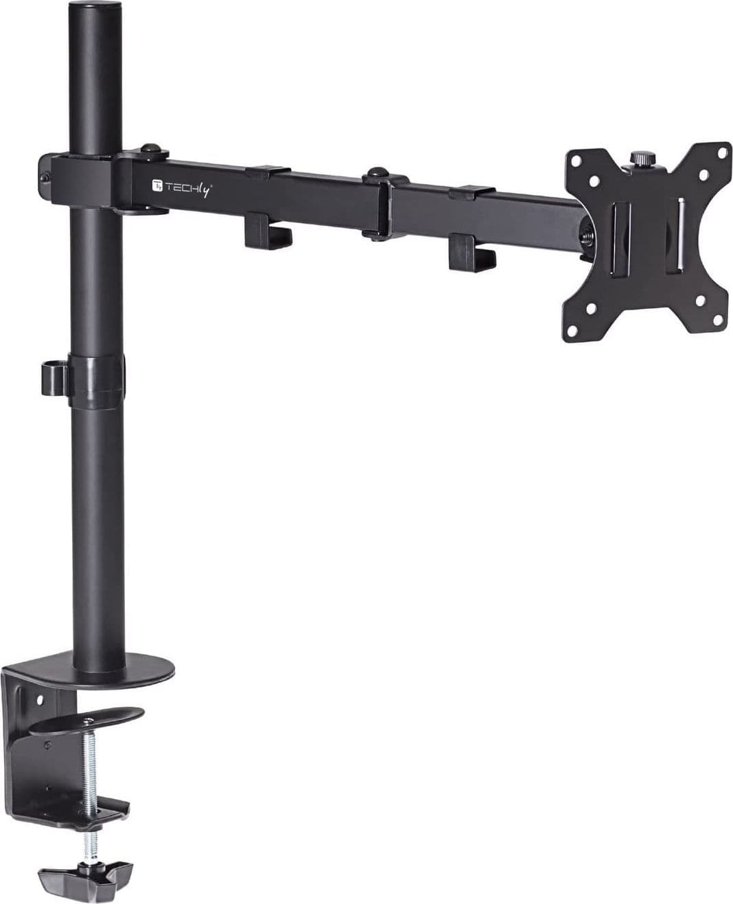 Supporto da Scrivania per Monitor 13-27'' Doppio Snodo di Regolazione - 10