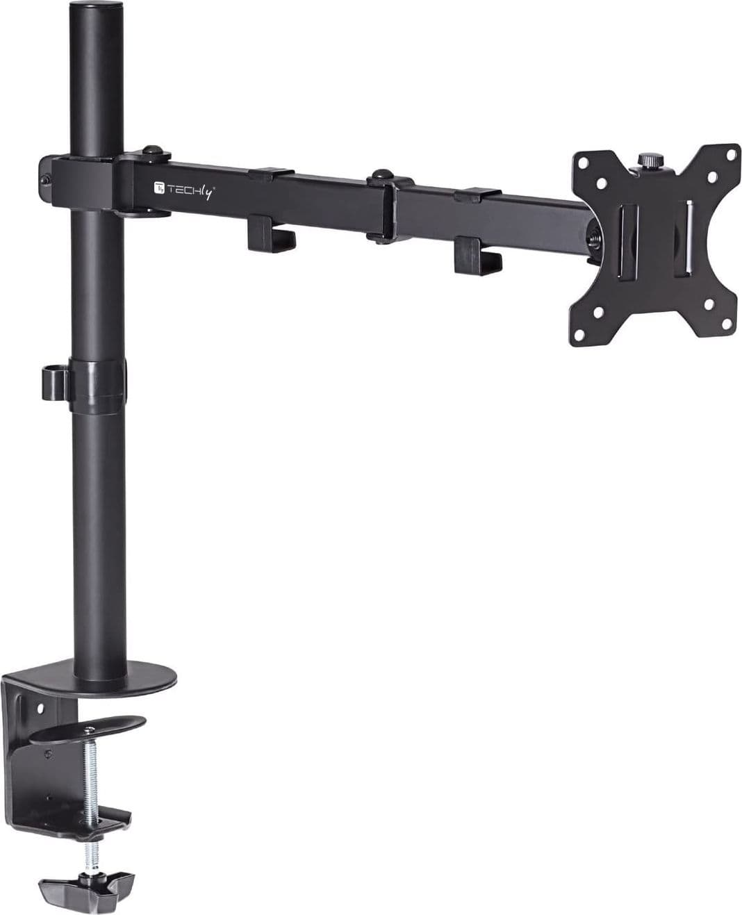 Supporto da Scrivania per Monitor 13-27'' Doppio Snodo di Regolazione - 7