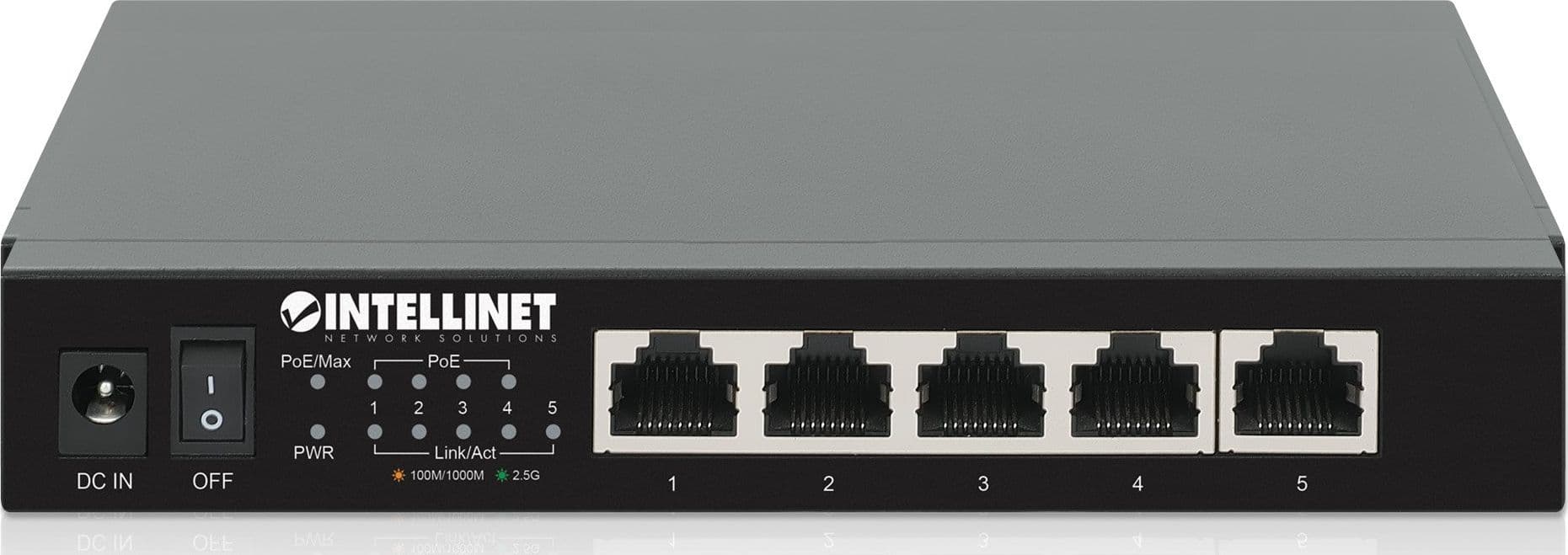 Ethernet Switch POE+ 5 Porte 2.5G - 11