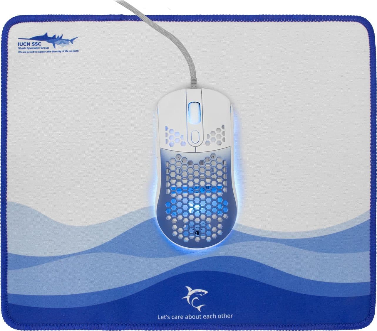 Mouse Ottico USB 7200 Dpi 6 Tasti Retroilluminazione LED RGB con Tappetino 30x25 - 12