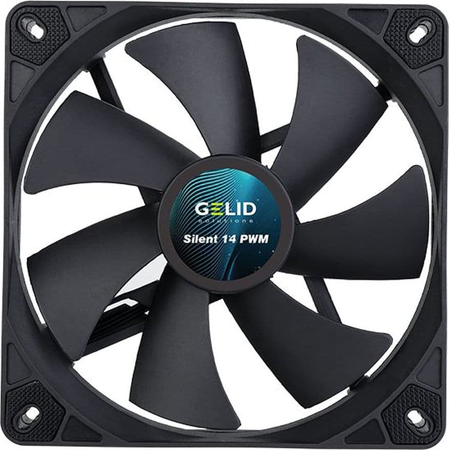 Dissipatore Ventola Silent 140x140x25 con Controllo PWM Intelligente - 9