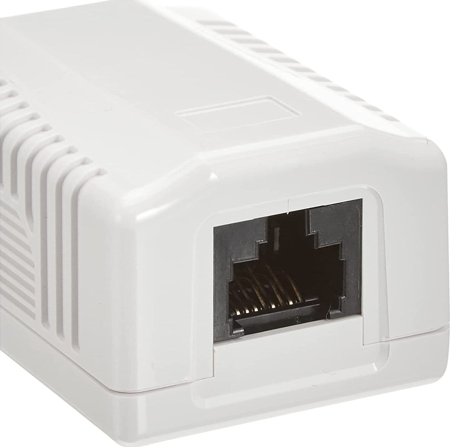Presa a Muro con 1 Frutto RJ45 Cat.6 UTP Beige - 12