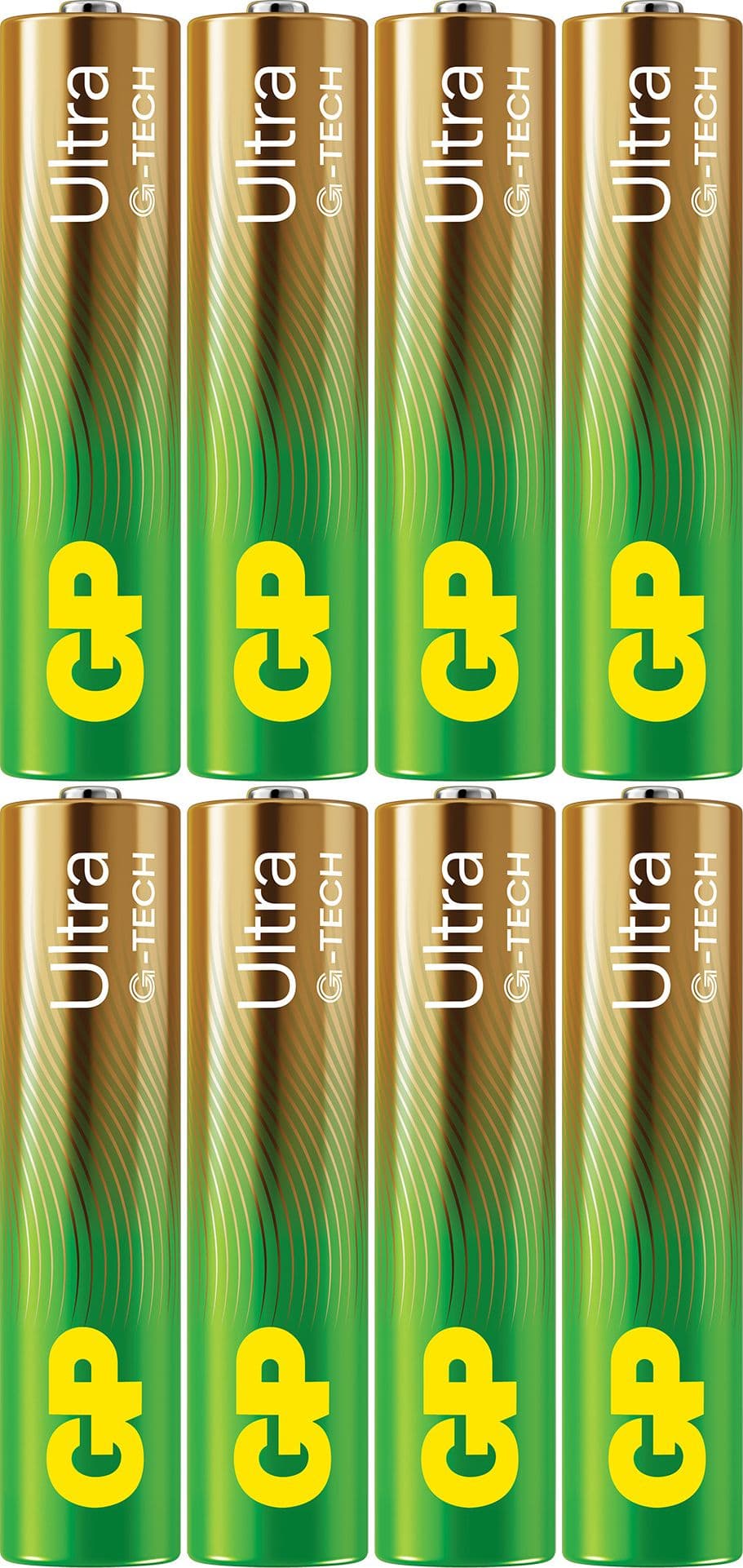 Confezione 8 Batterie GP Ultra Alcaline MiniStilo AAA 24AU/LR03 - 8