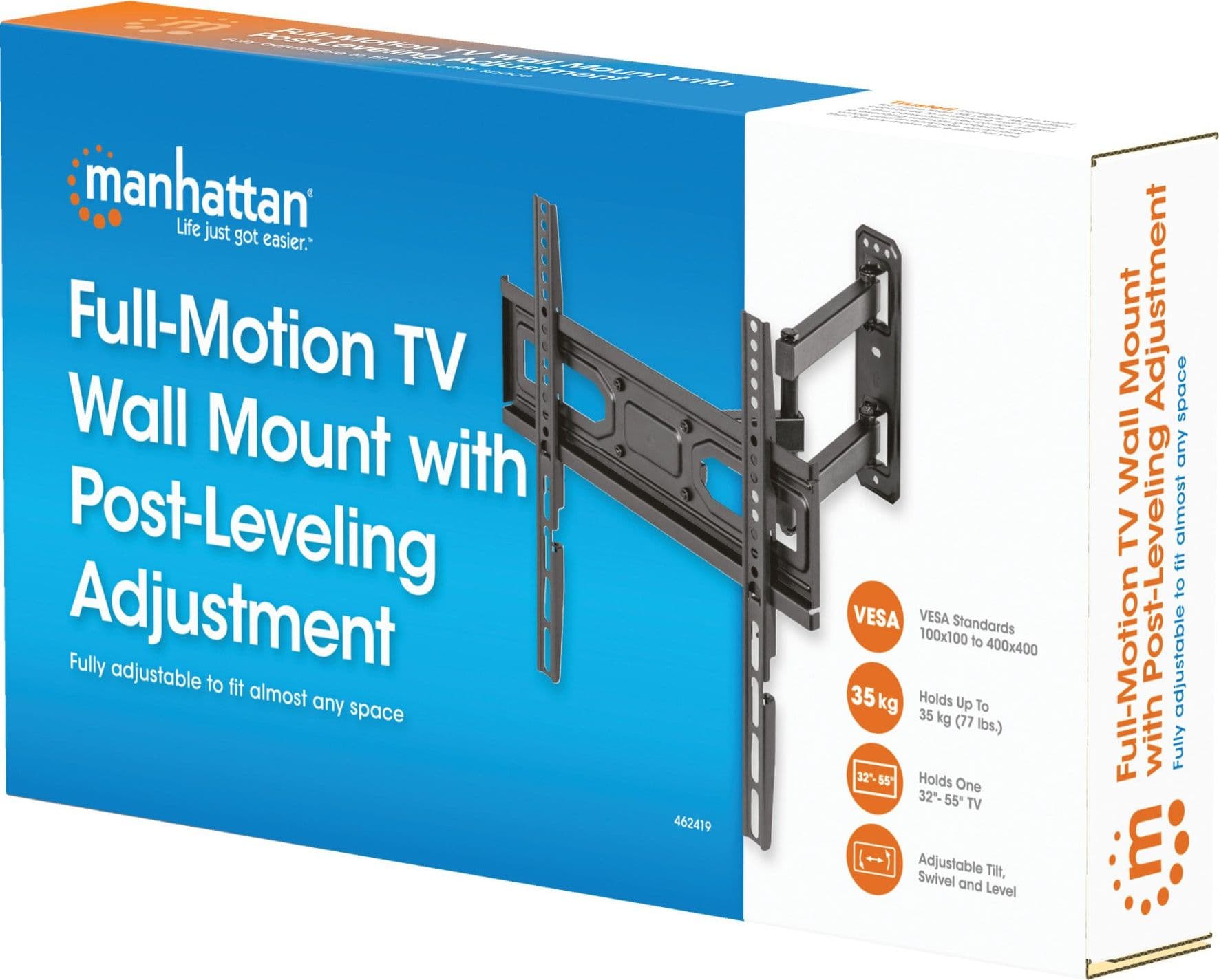 Staffa a Muro per TV LED LCD 32-55'' Full Motion - 11
