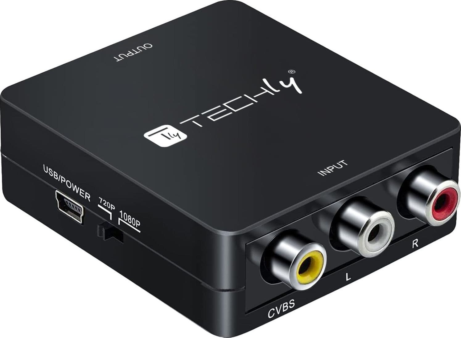 Mini Convertitore Video Composito a HDMI 720p 1080p con Cavo USB - 10