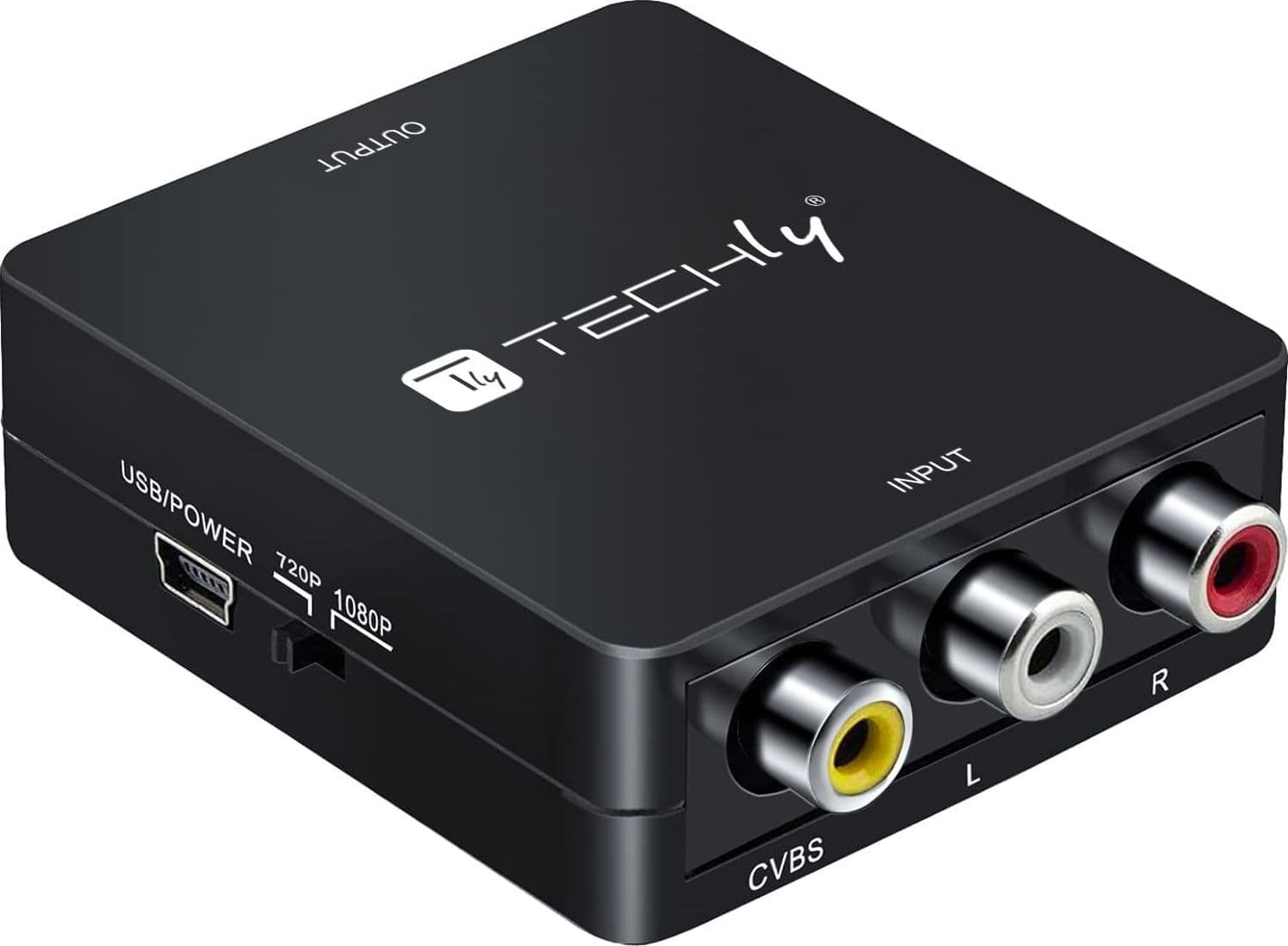 Mini Convertitore Video Composito a HDMI 720p 1080p con Cavo USB - 13