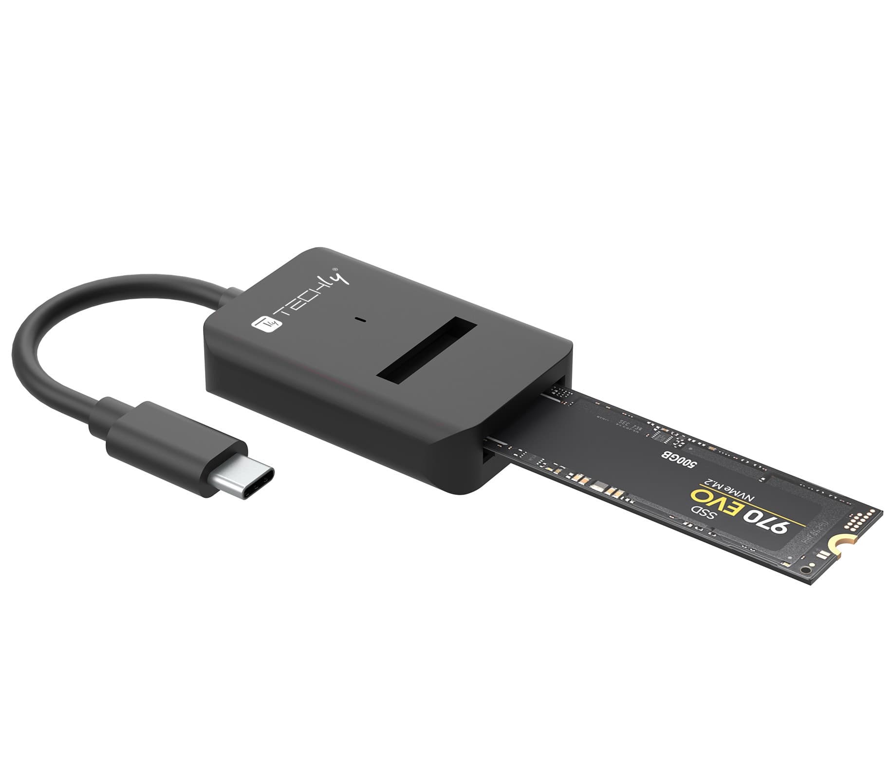 Adattatore SSD da USB-C&trade a NVMe/SATA M.2 - 7