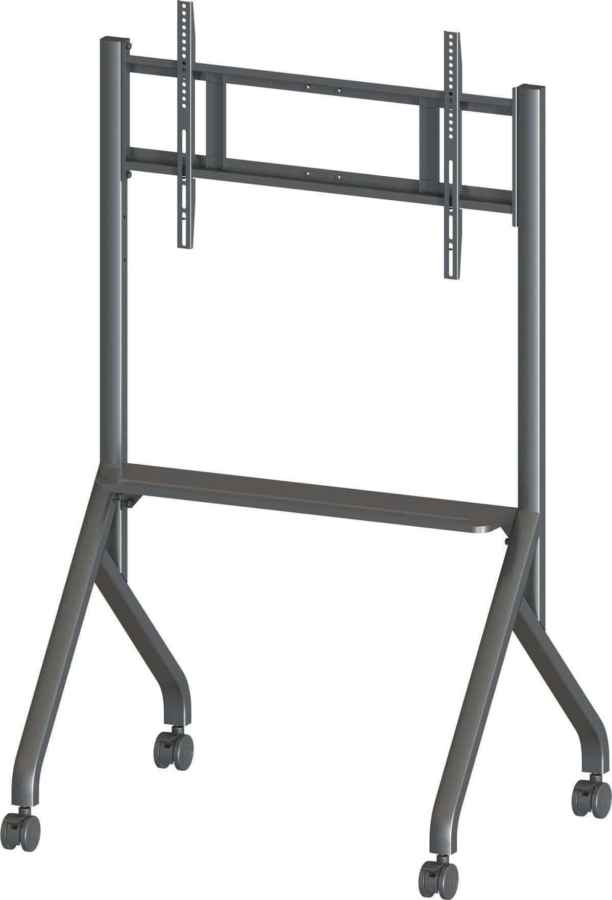 Supporto Mobile da Pavimento Multifunzione per TV LCD/LED/Plasma 65-100'' Nero - 14