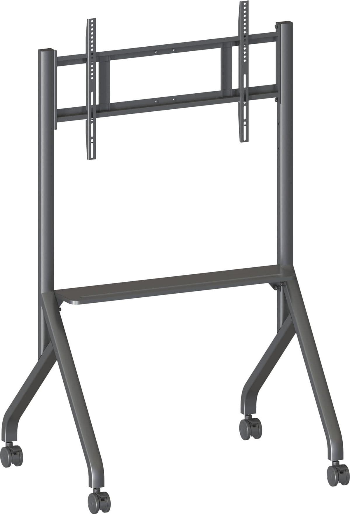 Supporto Mobile da Pavimento Multifunzione per TV LCD/LED/Plasma 65-100'' Nero - 15