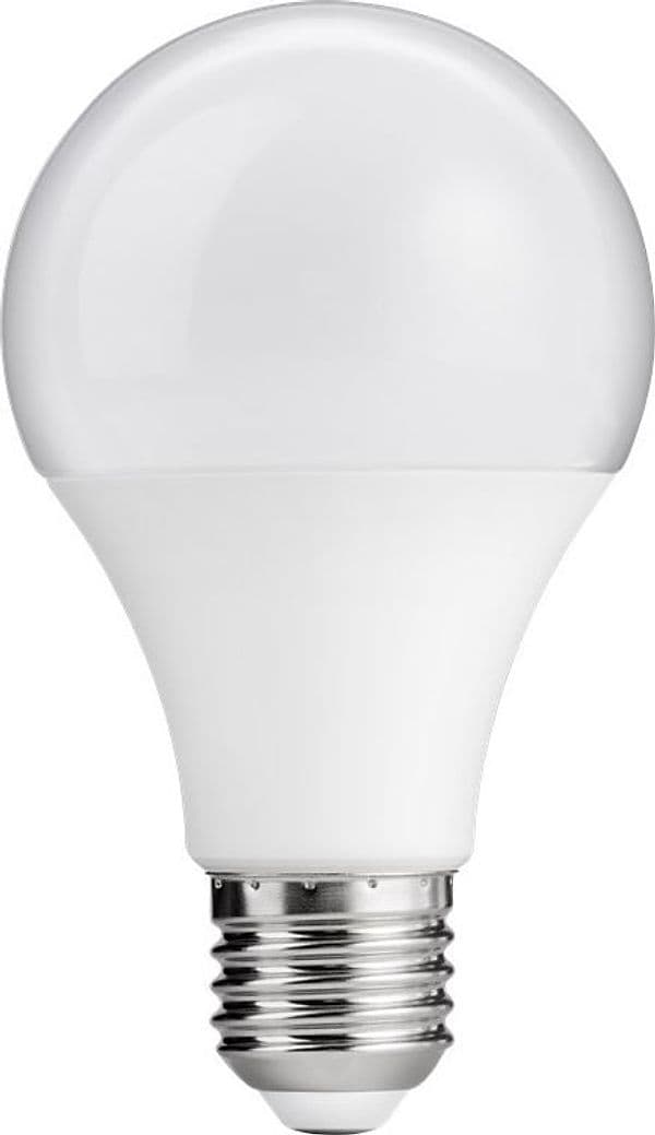 Lampadina LED E27 Bianco Caldo 8.5W Satinata, Classe F - 5
