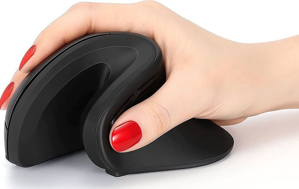 Mouse Verticale Ottico Wireless 3200 Dpi Ergonomico - 15