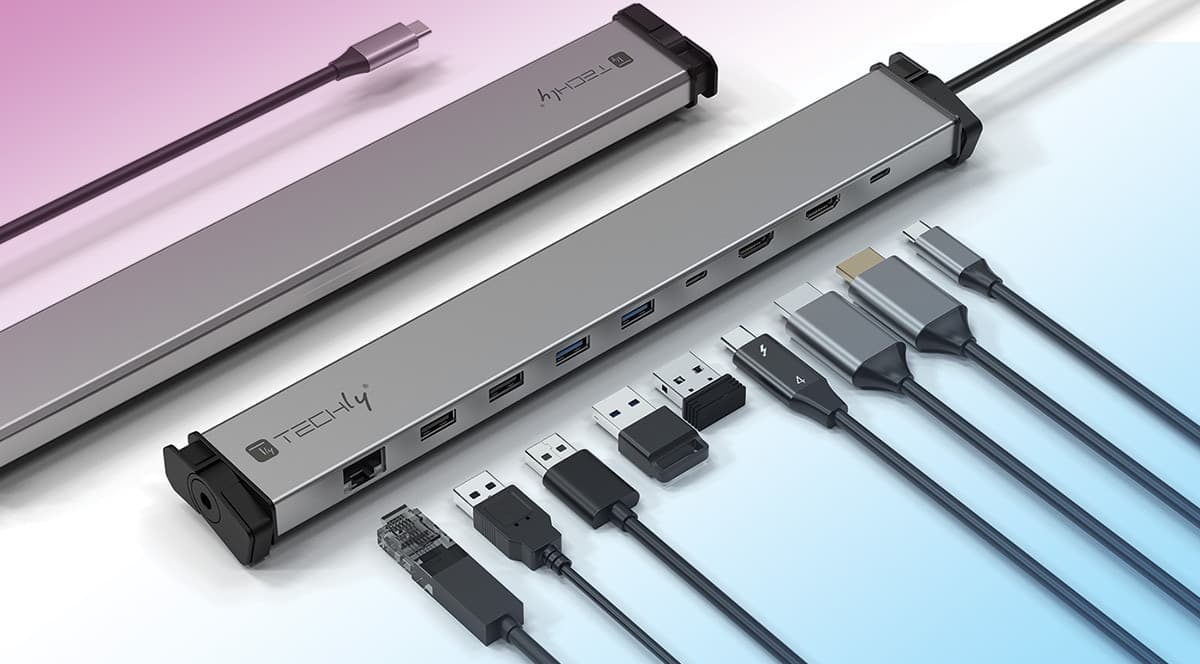 Docking Station 9 in 1 USB-C&trade Hub USB HDMI RJ45 - 23