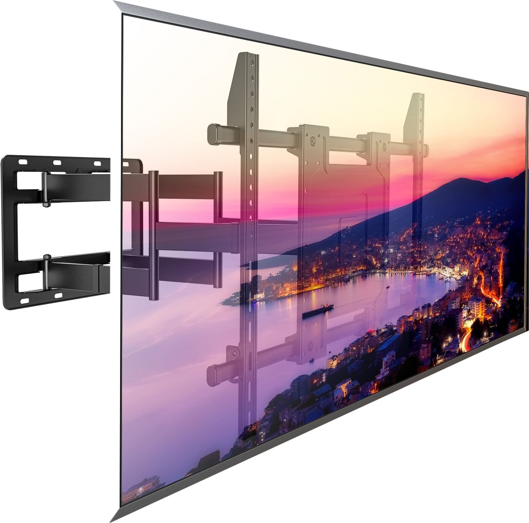 Supporto a Muro per TV LED LCD 65-110'' Full-Motion - 10