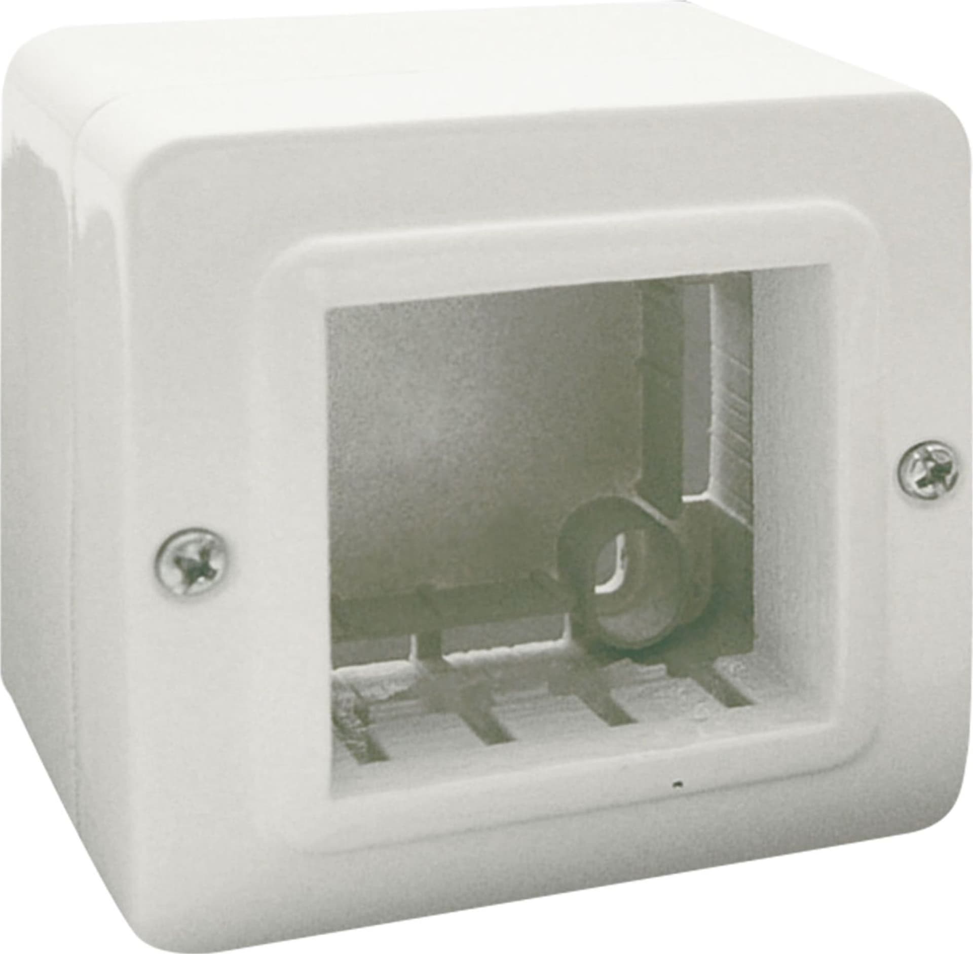 Contenitore Autoportante Minicanali IP40 S44 2 Moduli Bianco - 3