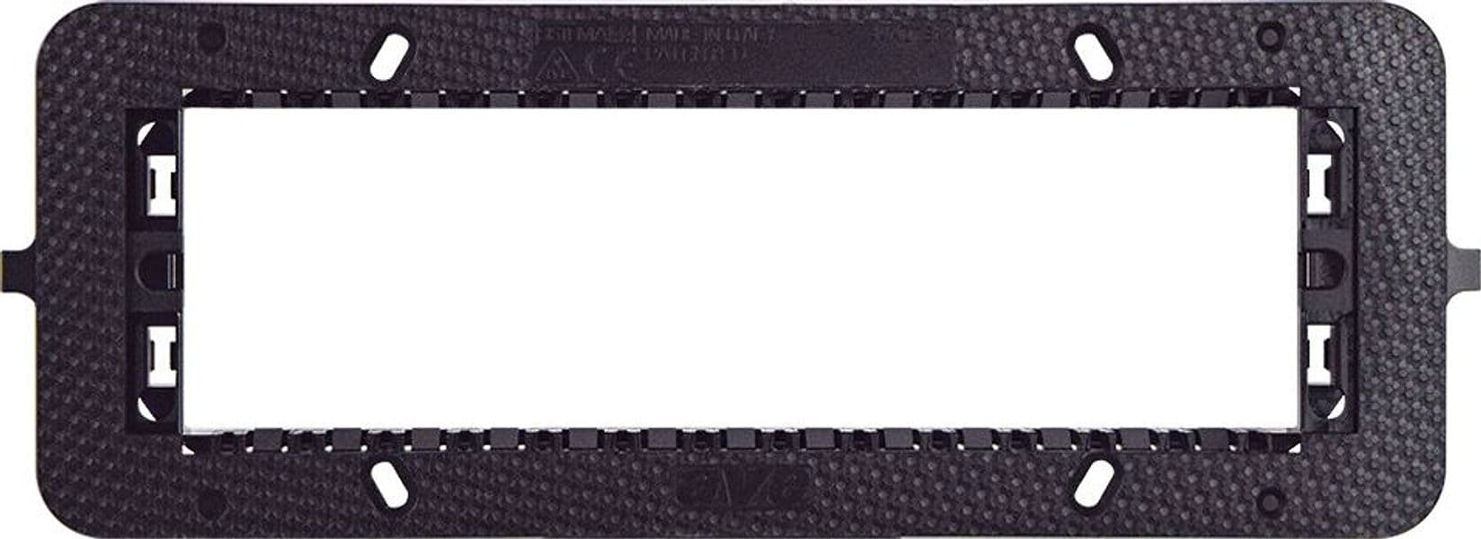 Supporto Smart44 con Viti per Scatole Rettangolari 7 Moduli - 4