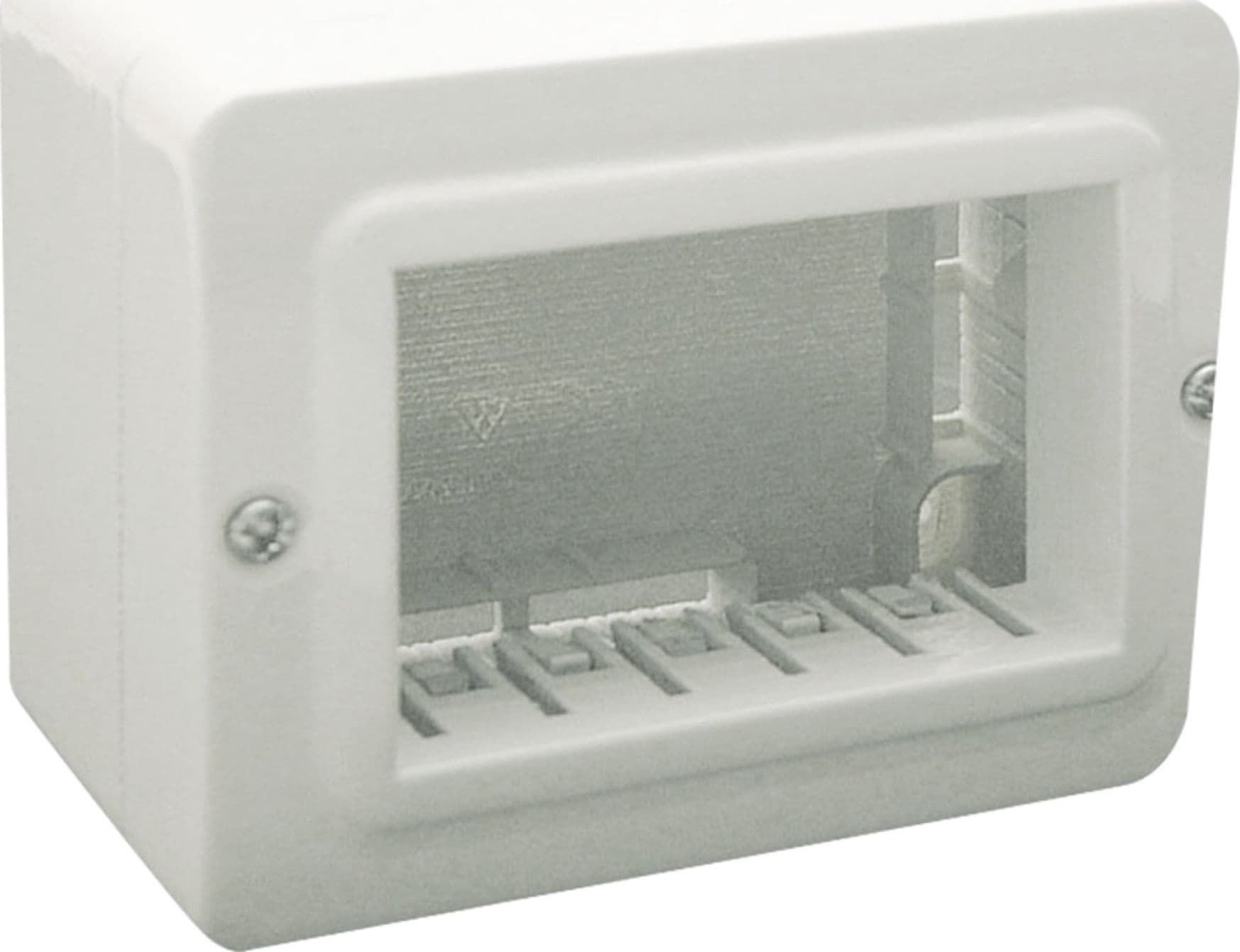 Contenitore Autoportante Minicanali IP40 S44 3 Moduli Bianco - 3
