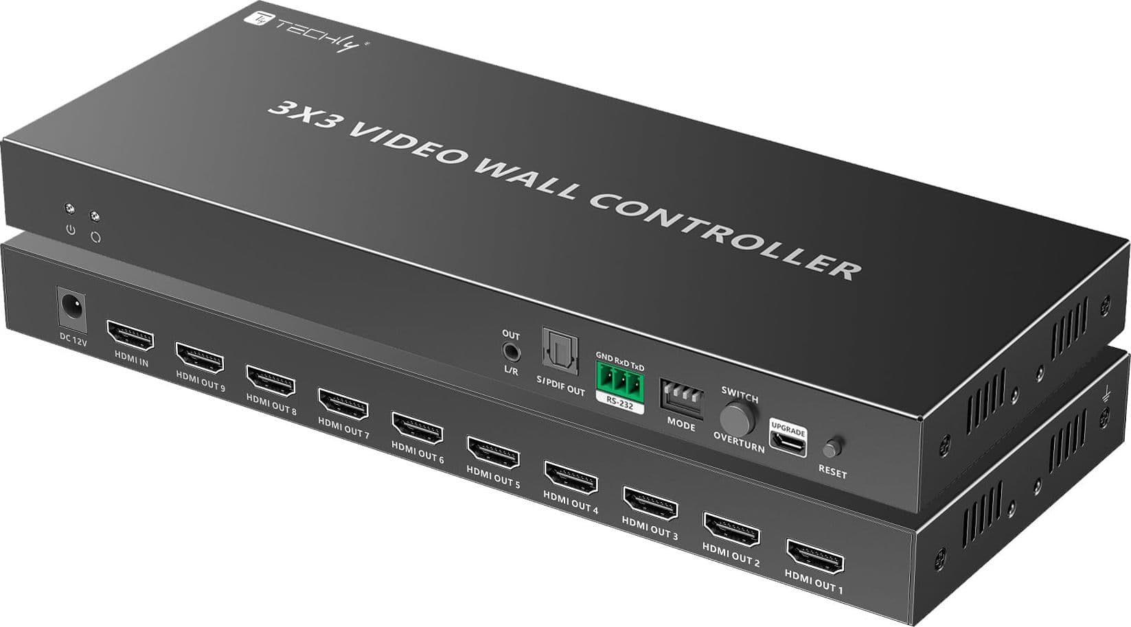 Controller per Video Wall 3x3 HDMI 9 Canali - 19